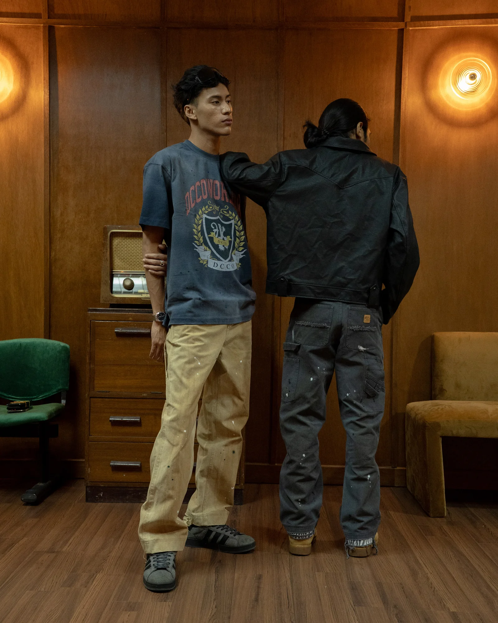 Fases Cargo Pants (Black)