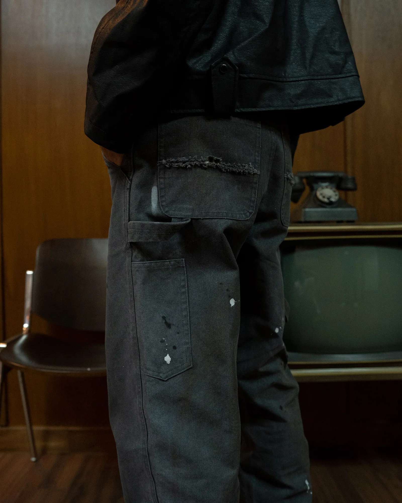 Fases Cargo Pants (Black)