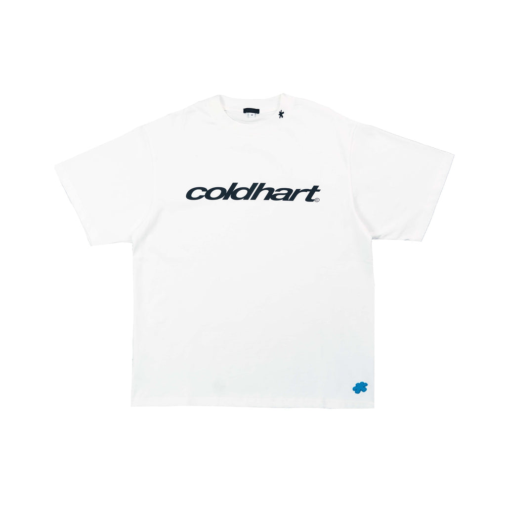Rubber Printed Oversized T-shirt White