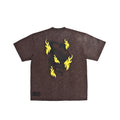 Battle Dragon Washed Tee Brown