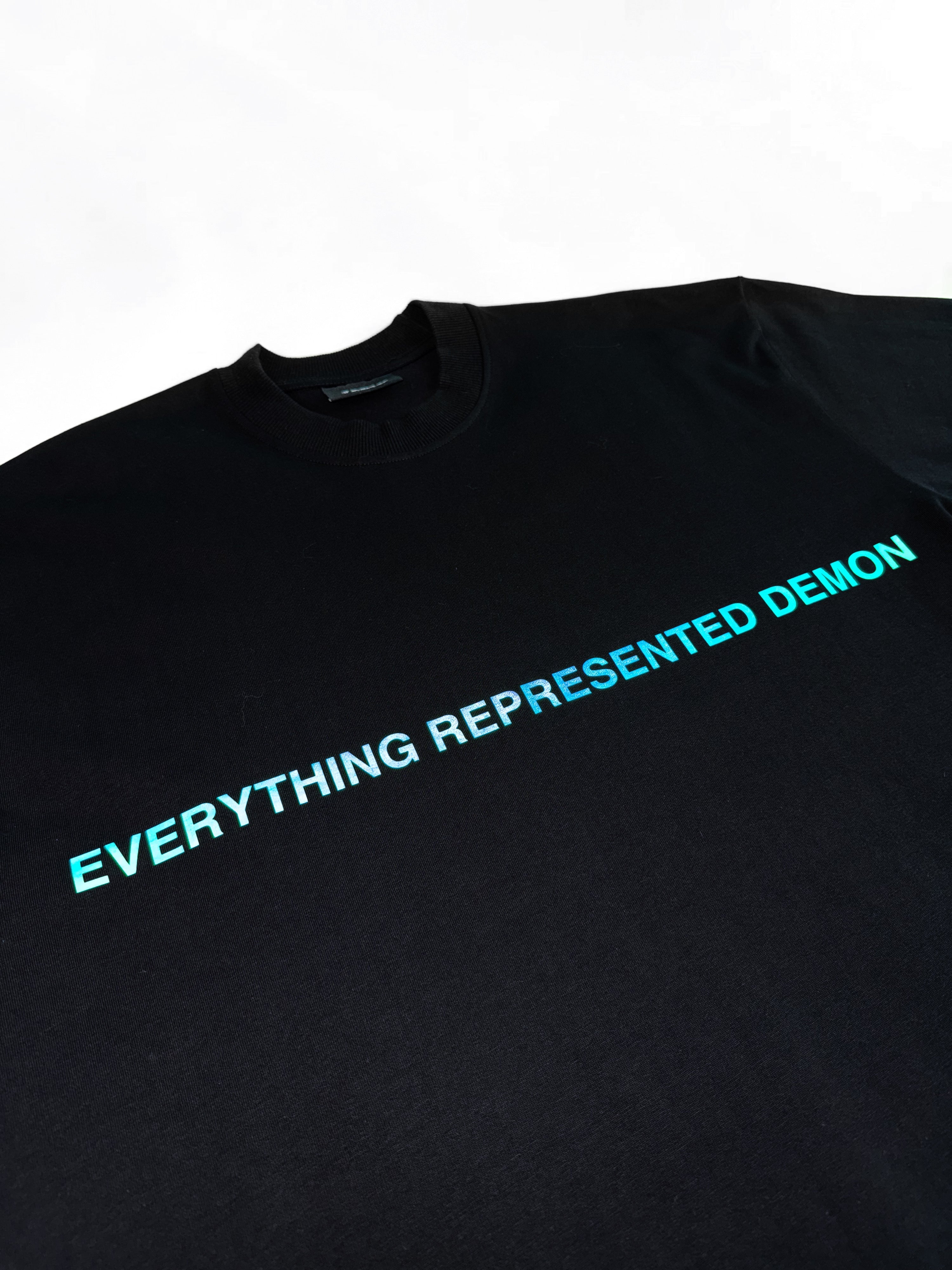 SS25 Rainbow Essential Tee Black