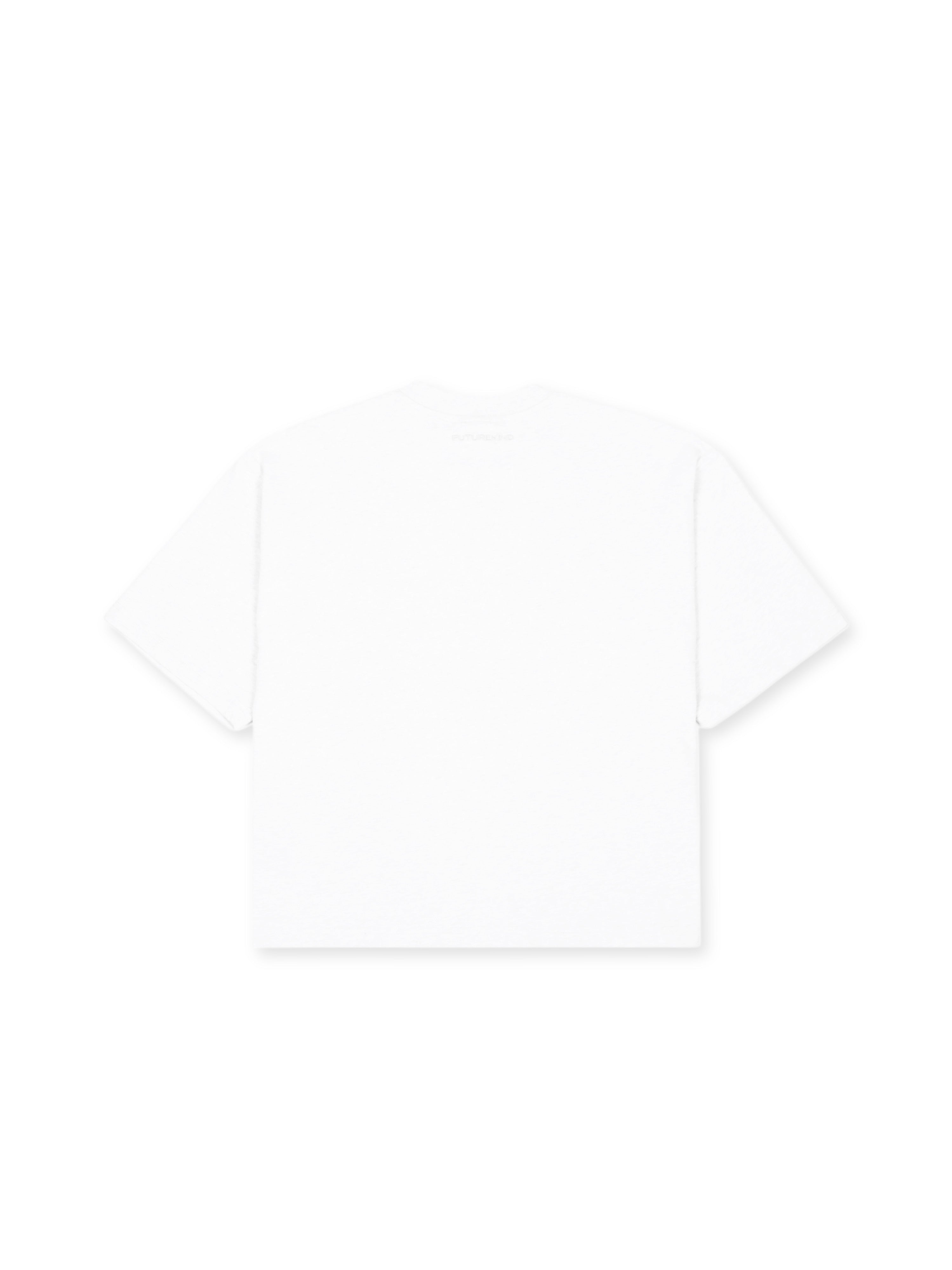 Essential Crop Tee - White
