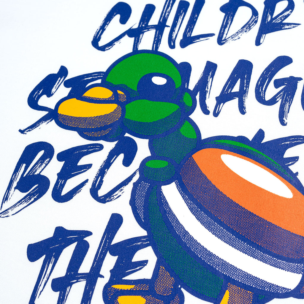 Balloon Duck Oversized Tee White
