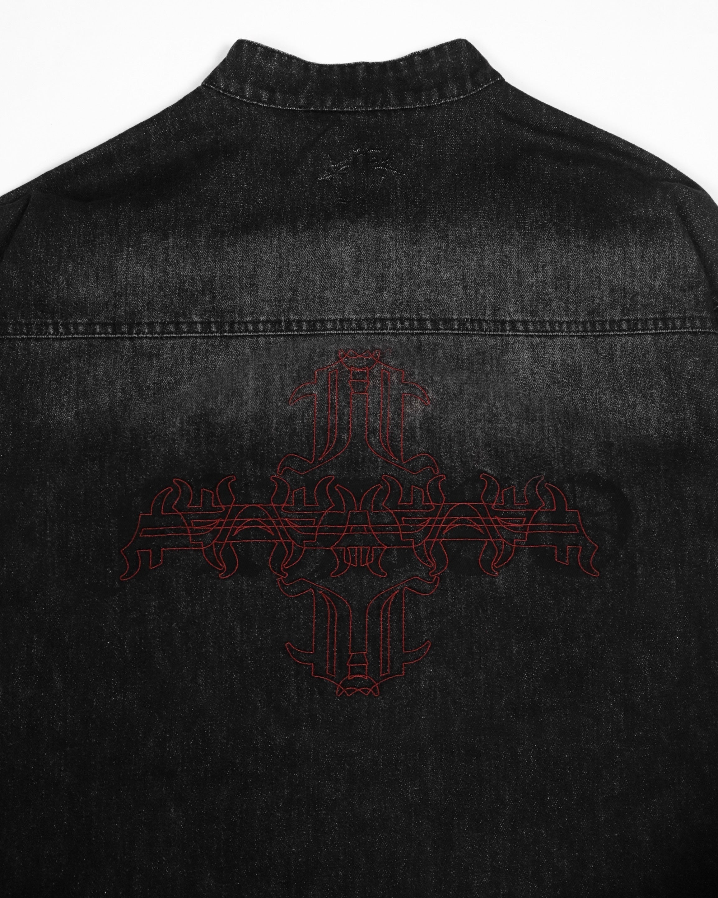 Aura Denim Jacket Black