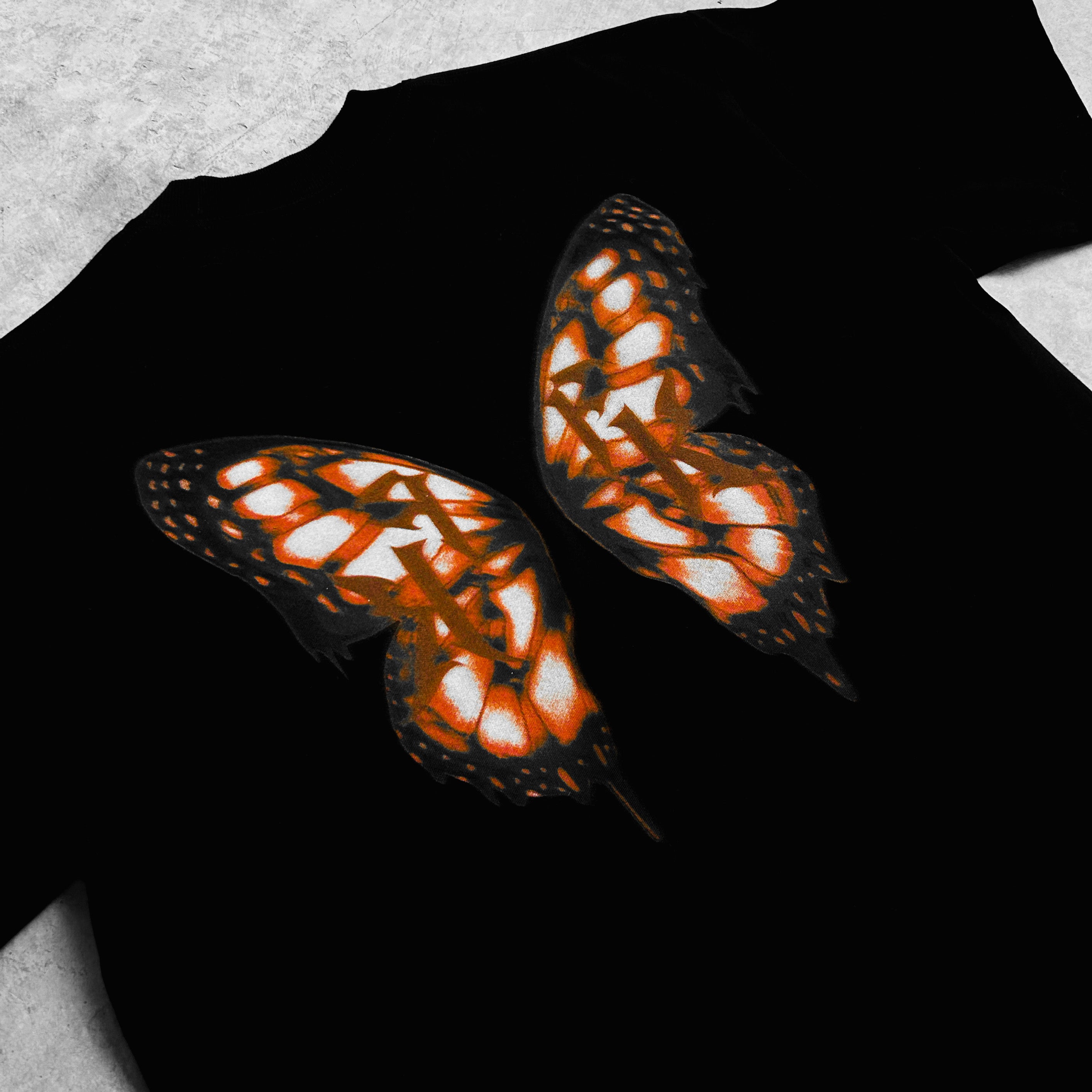Butterfly Logo Tee Black