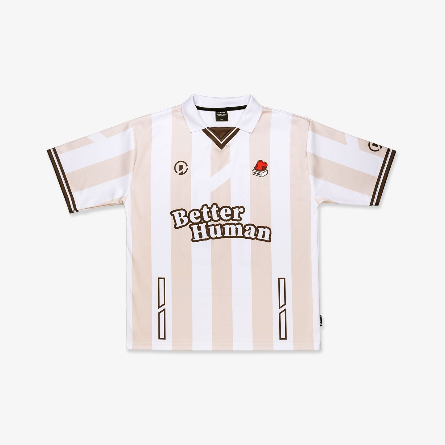 Better Human Playmaker Oversized Jersey Beige