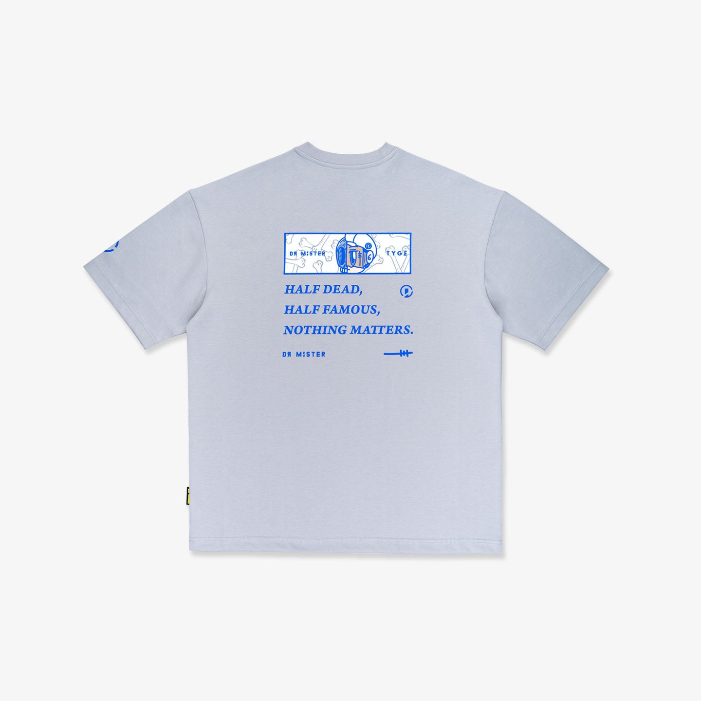 Bones Broad Tee Grey