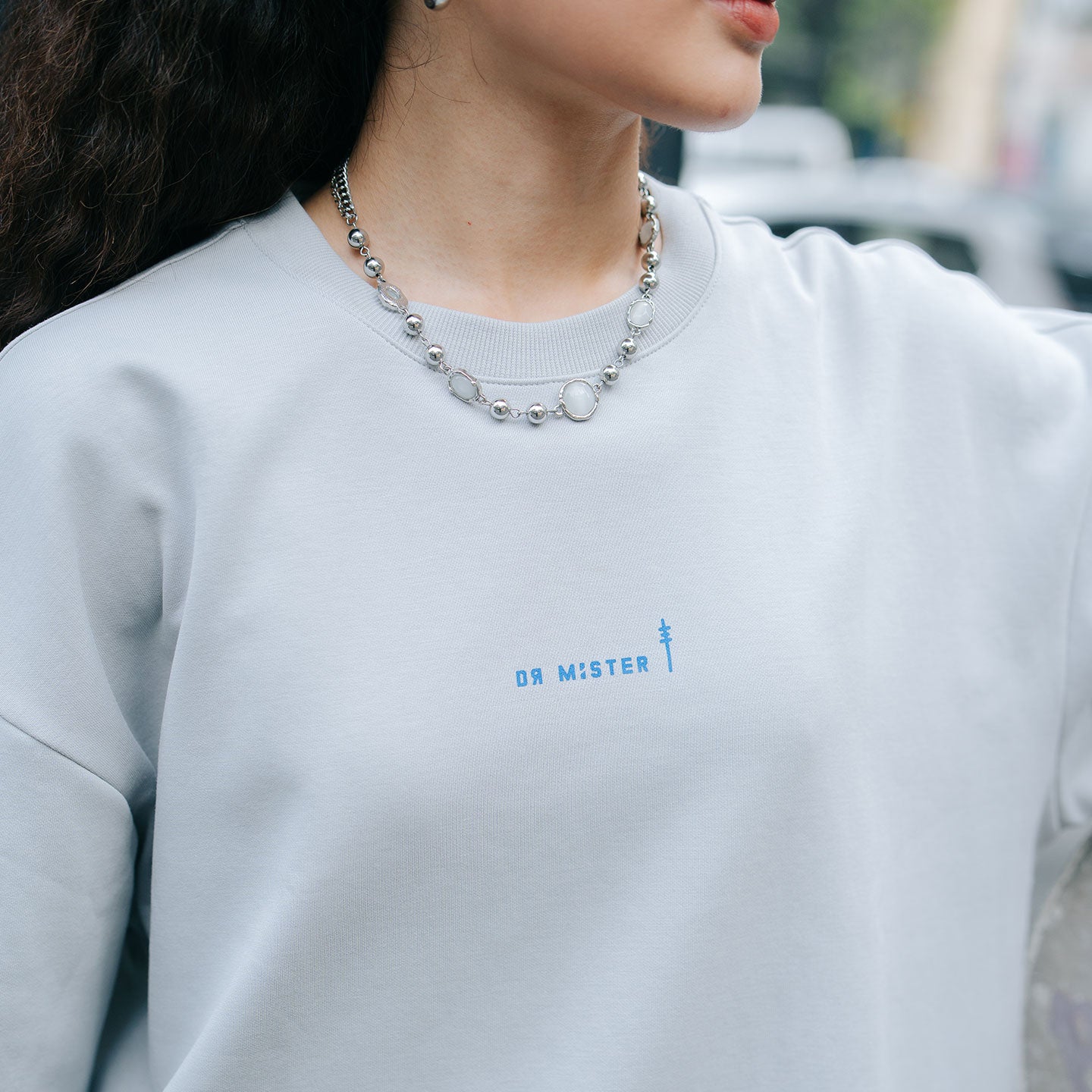 Bones Broad Tee Grey