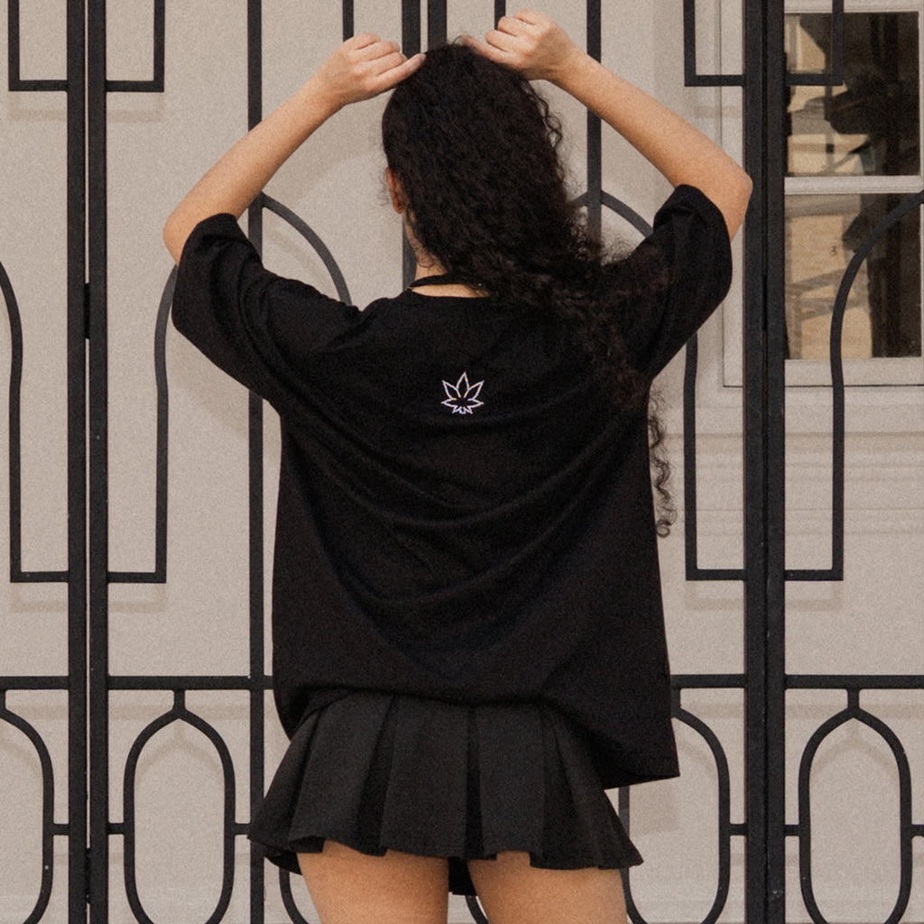 Blessed26 : Finish Pearl Logo Tee Black