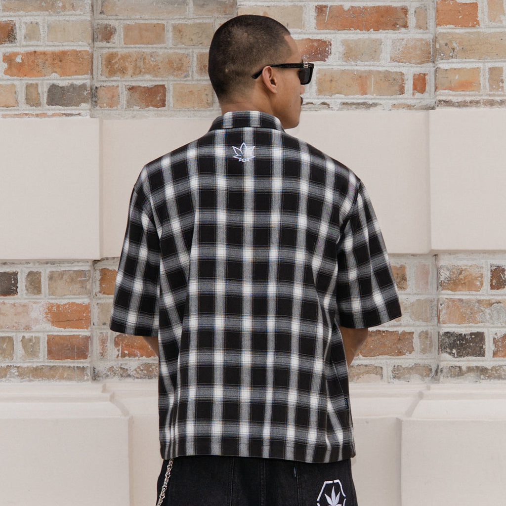 Blessed26 : Pearl Flannel White Black