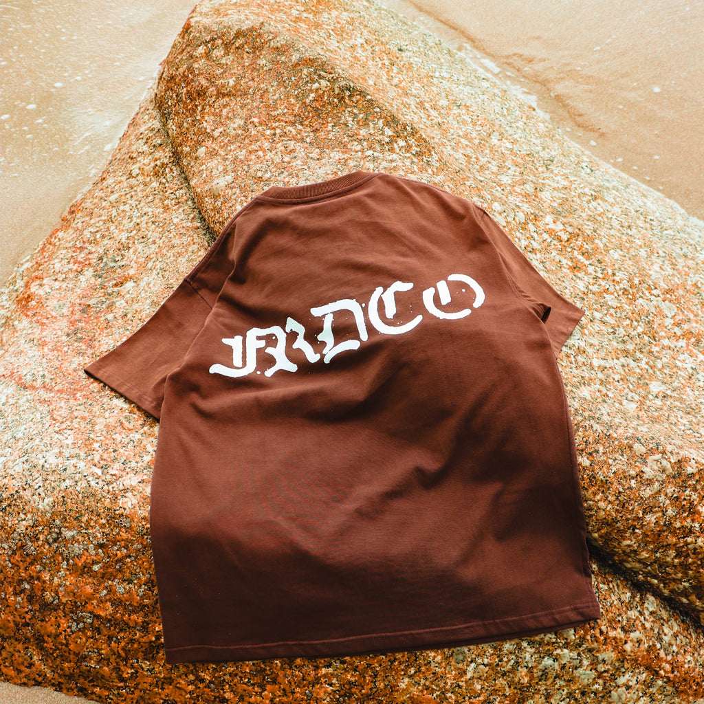 Demons Dust Essential Logo Tee Brown