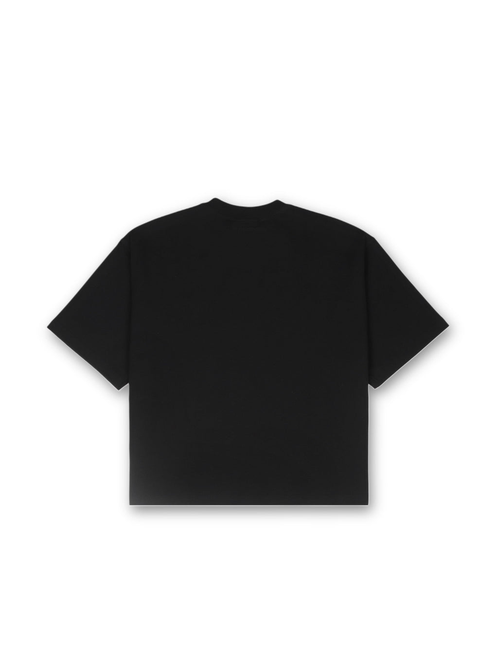 Essential Crop Tee - Jet Black