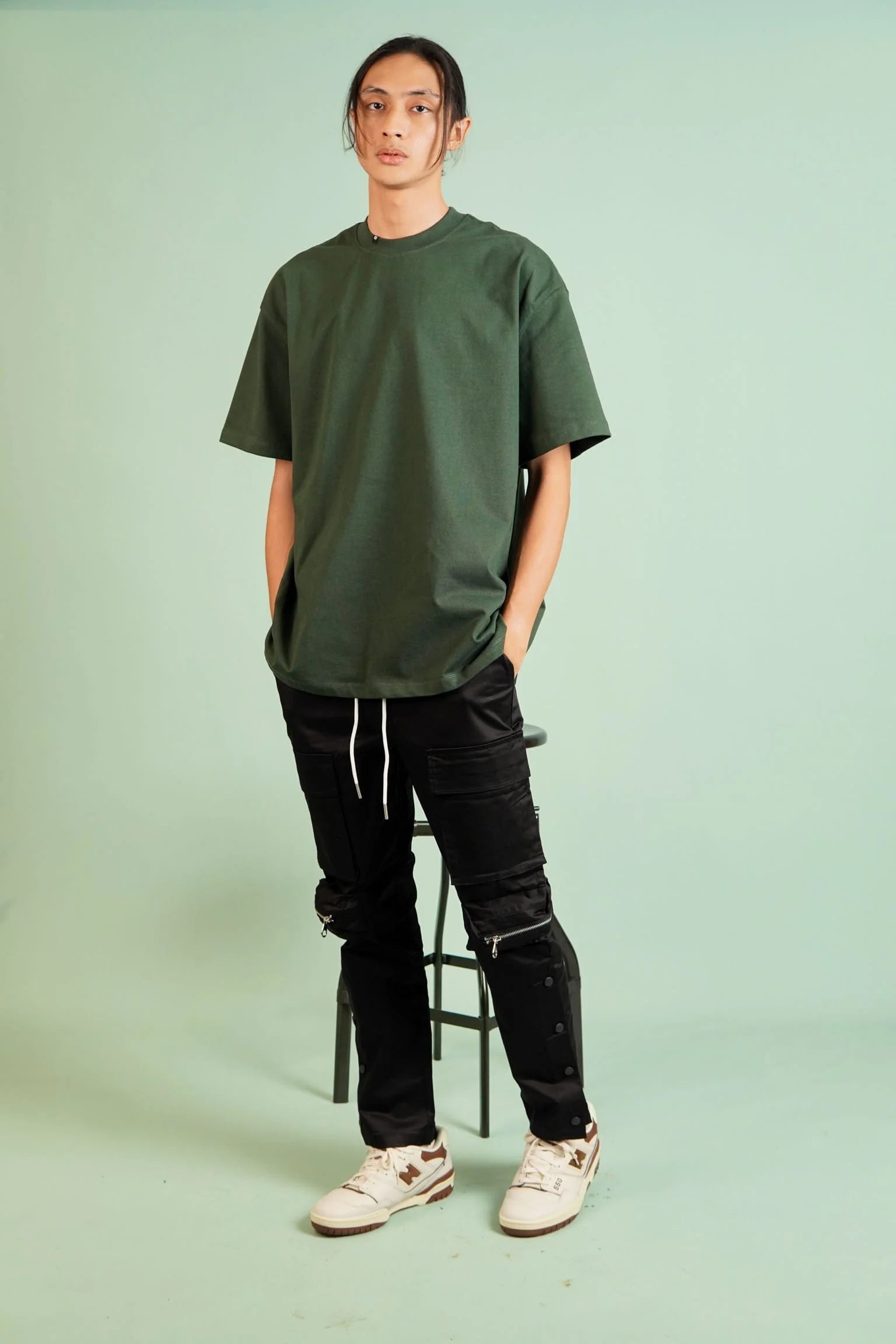Combat Cargo Pants (Black)