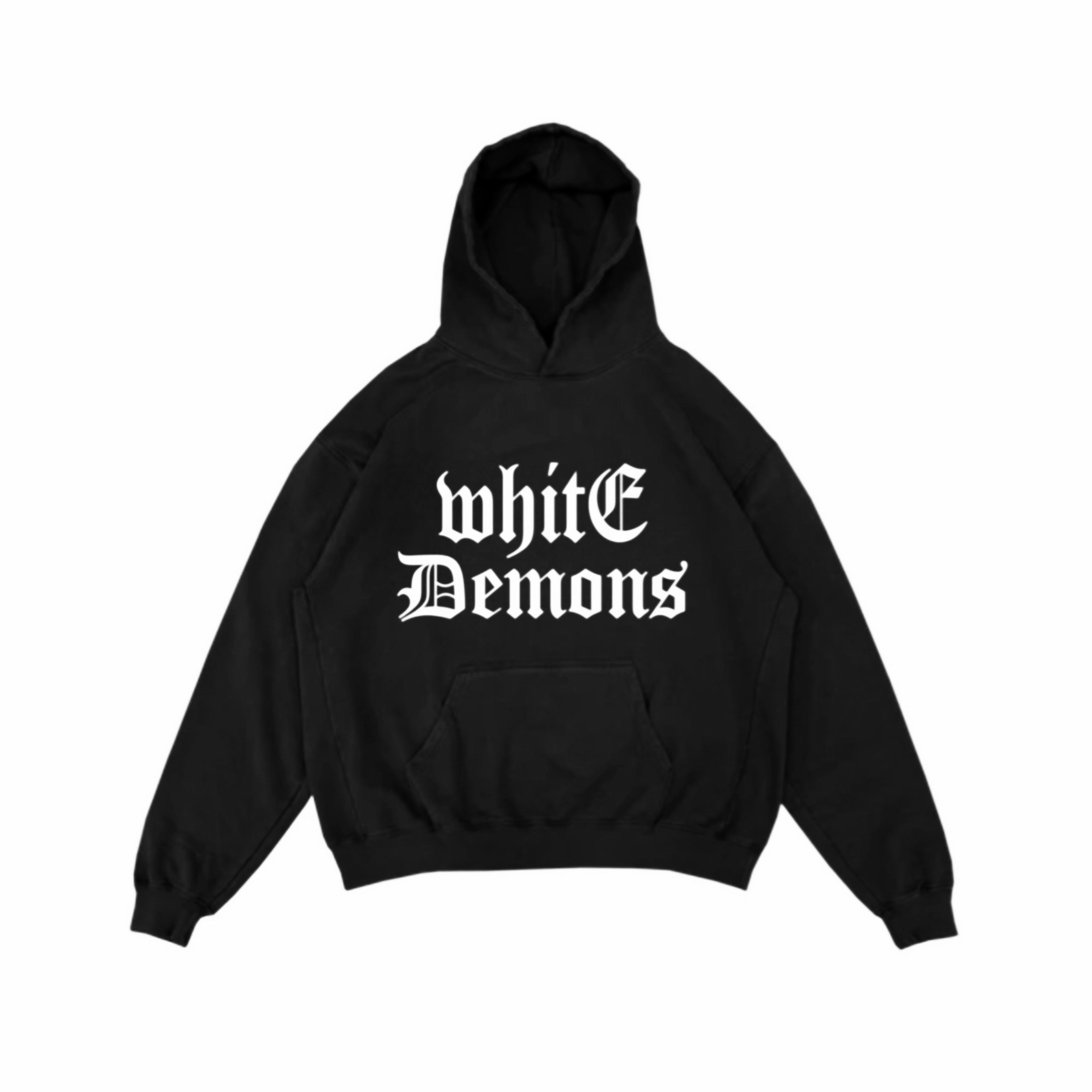 S23 White Demons Hoodie Black