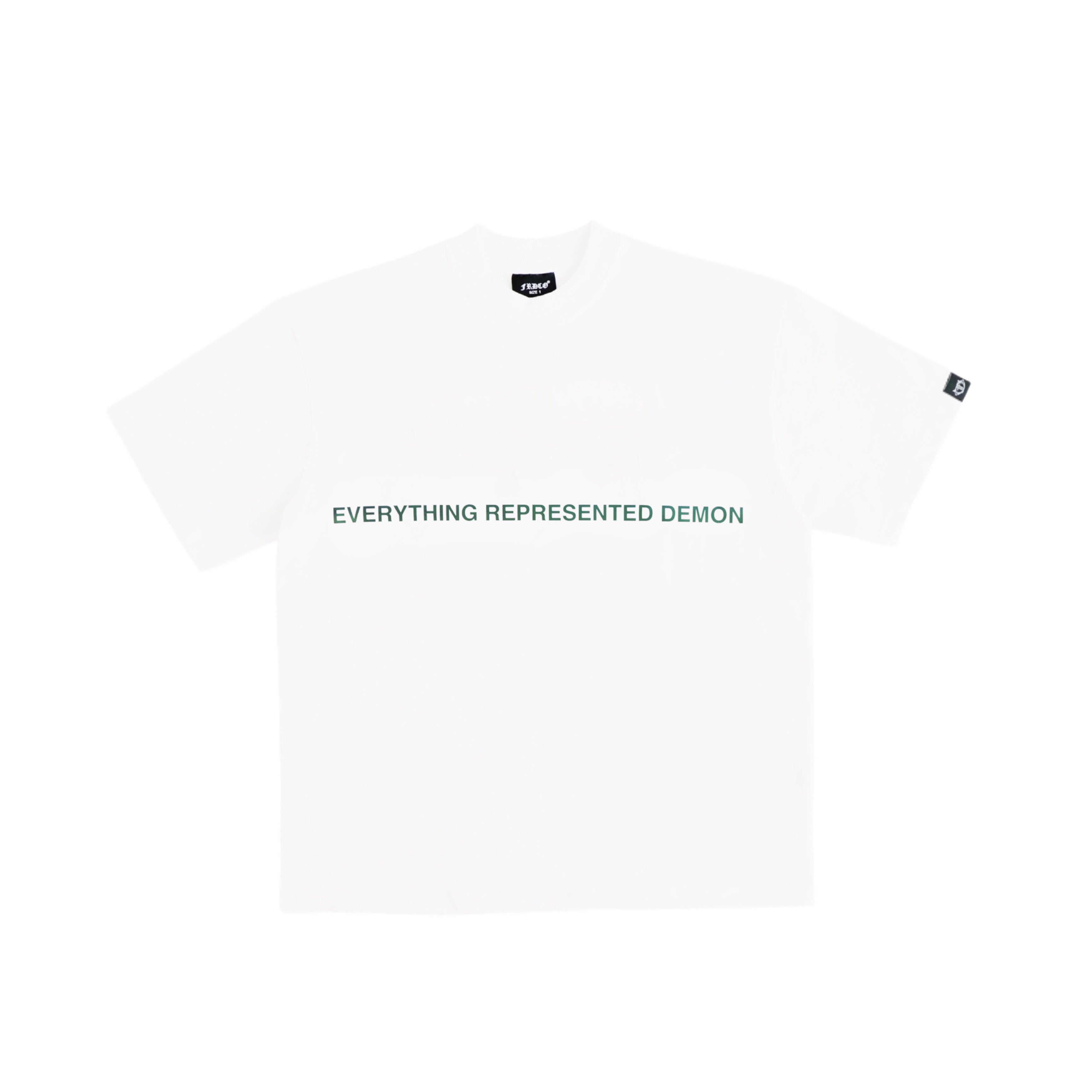 SS25 Rainbow Essential Tee White