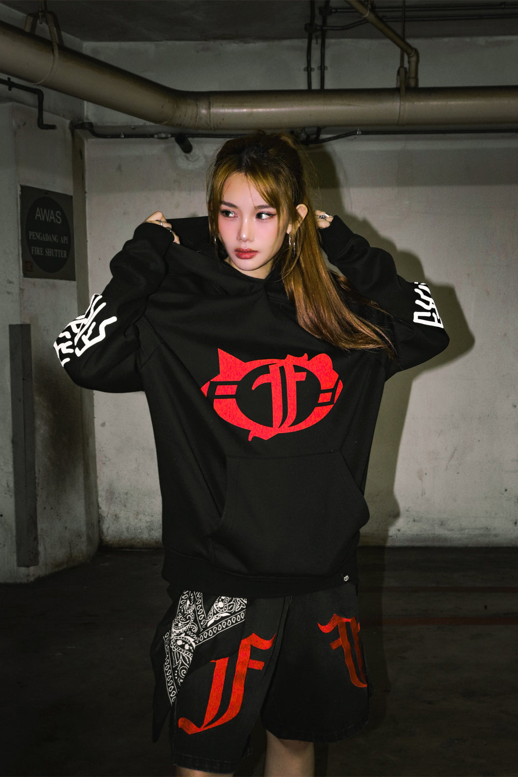 DNA Bloods Hoodie Black