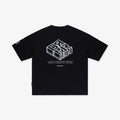 Chrome Abbr Broad Tee - Black
