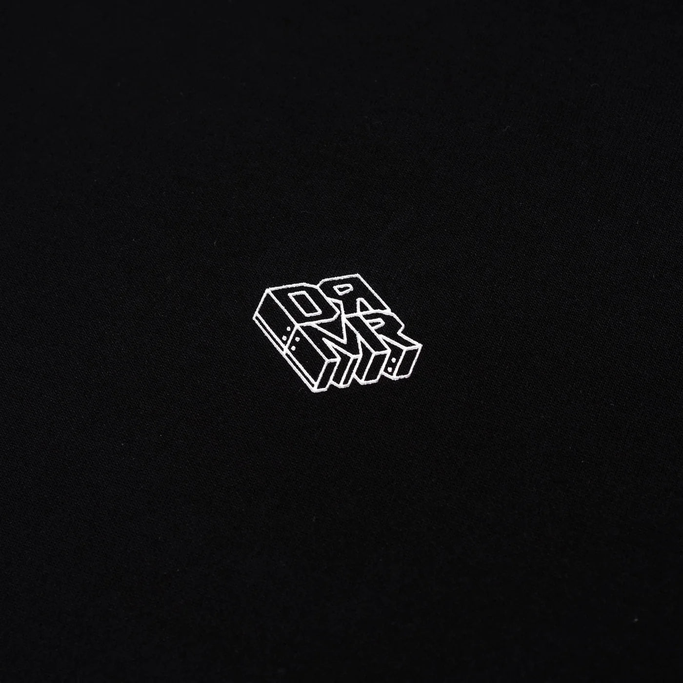 Chrome Abbr Broad Tee - Black