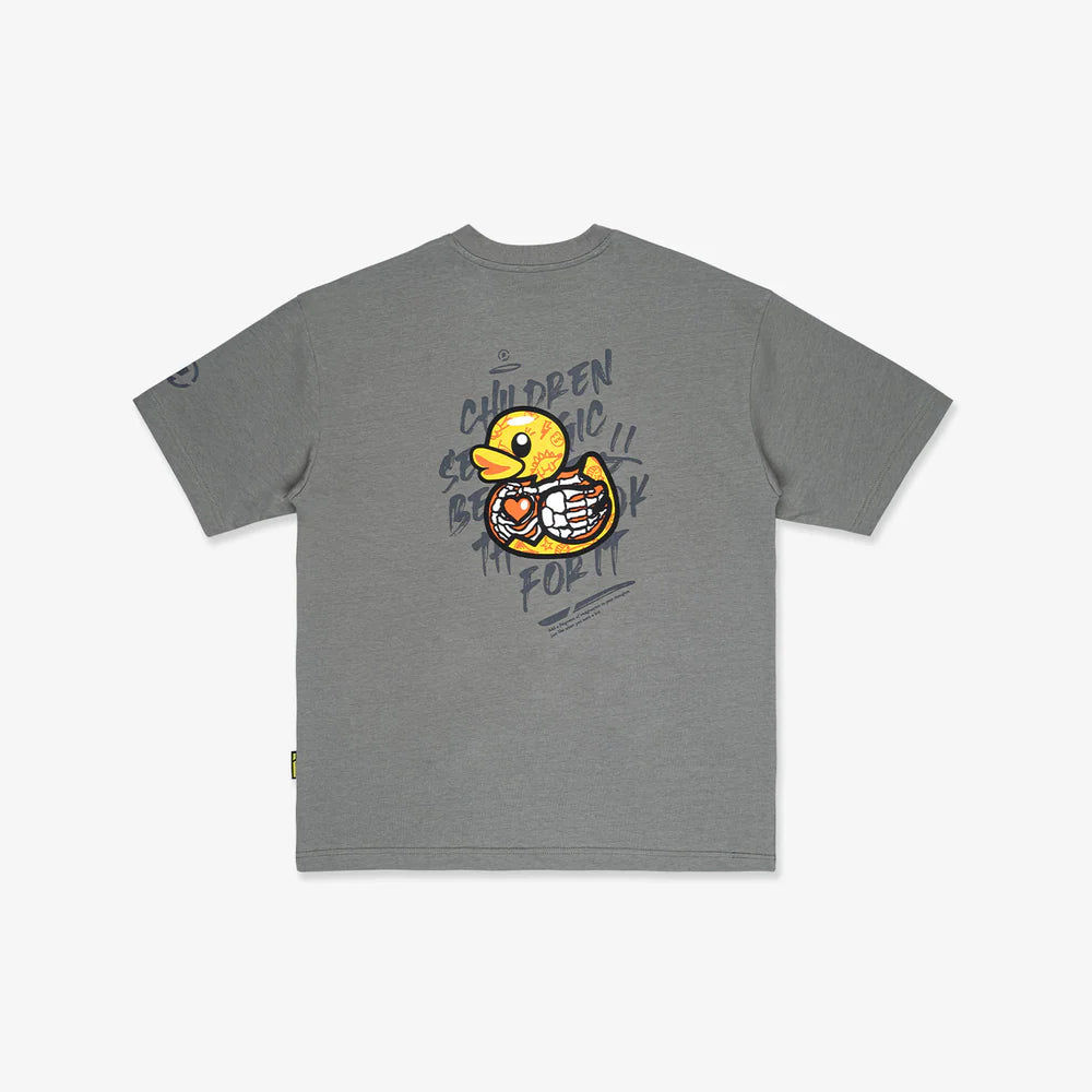 Children See Magic Broad Tee - Cool Grey