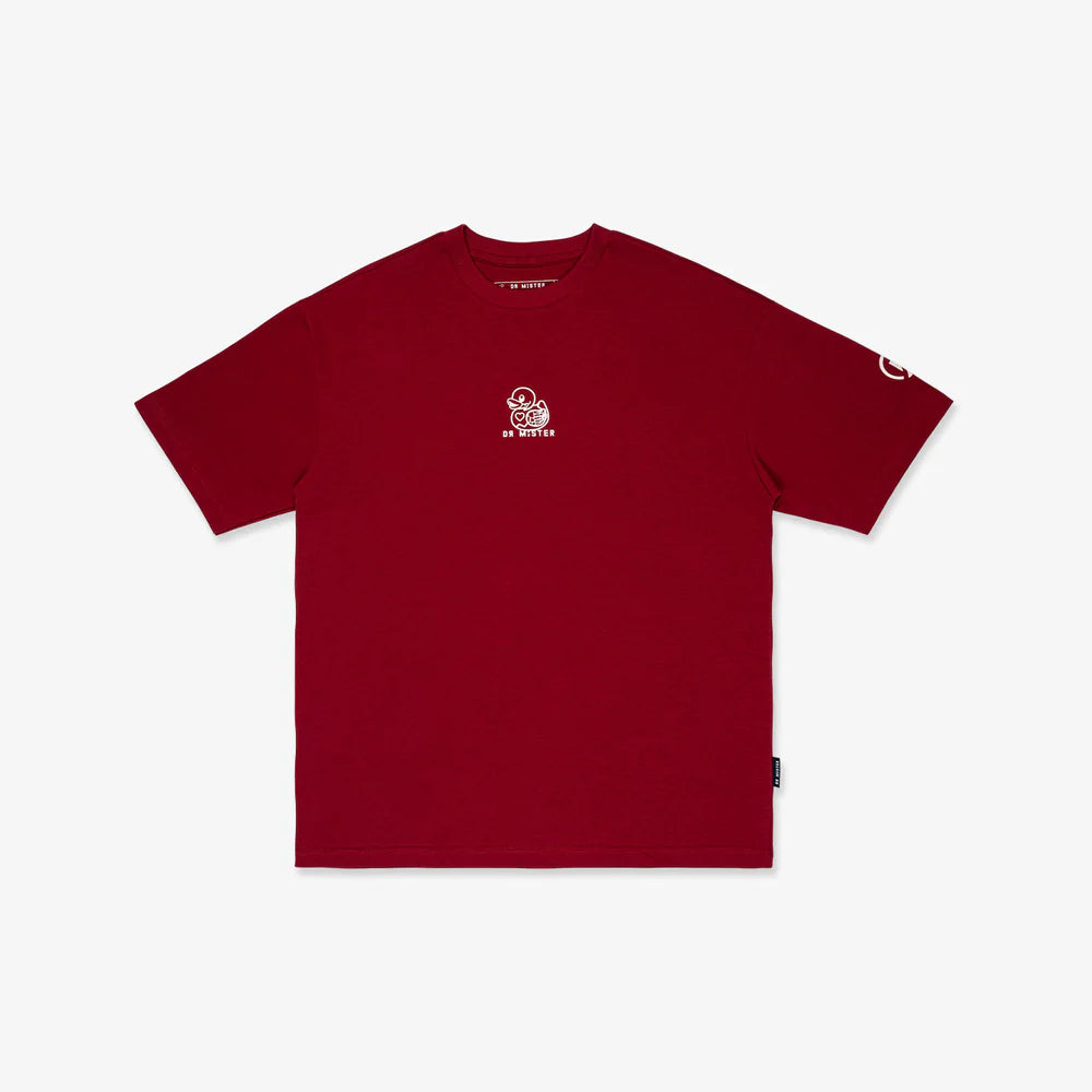 Children See Magic Broad Tee - Wine Red