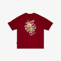 Children See Magic Broad Tee - Wine Red