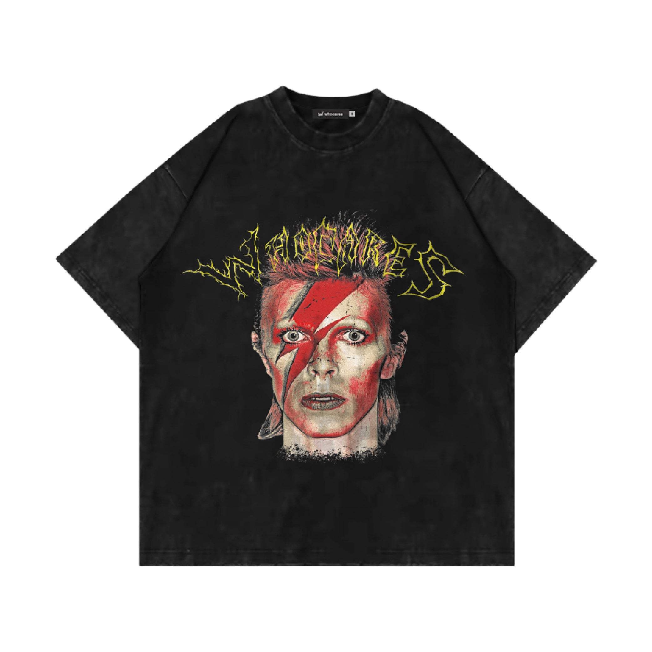 Vintage High Voltage Tee Black