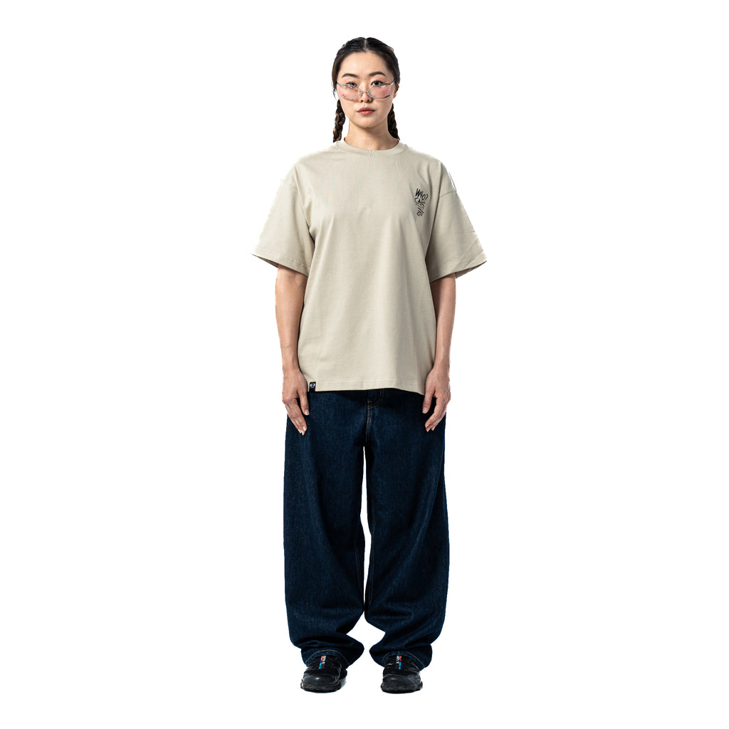 Distressed Smiley Tee