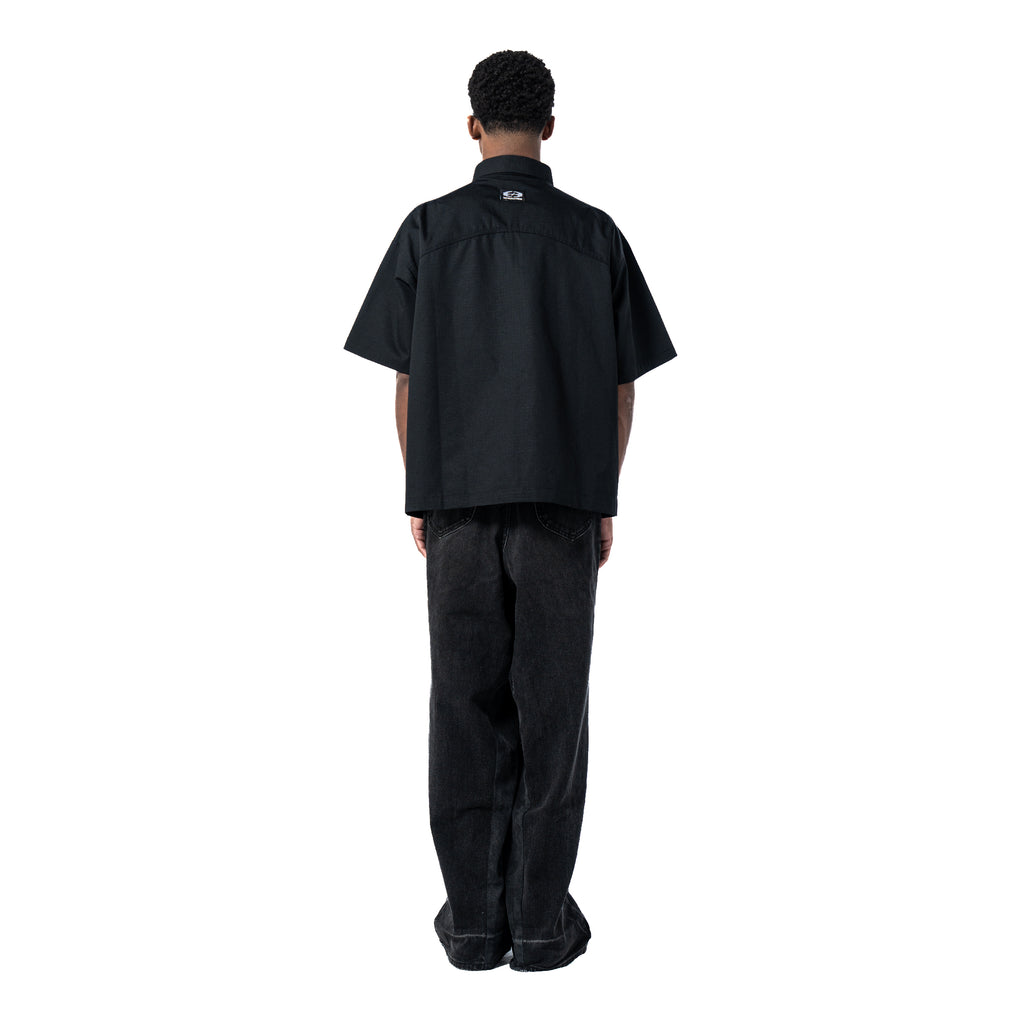 Classic Patch Work Tee Black