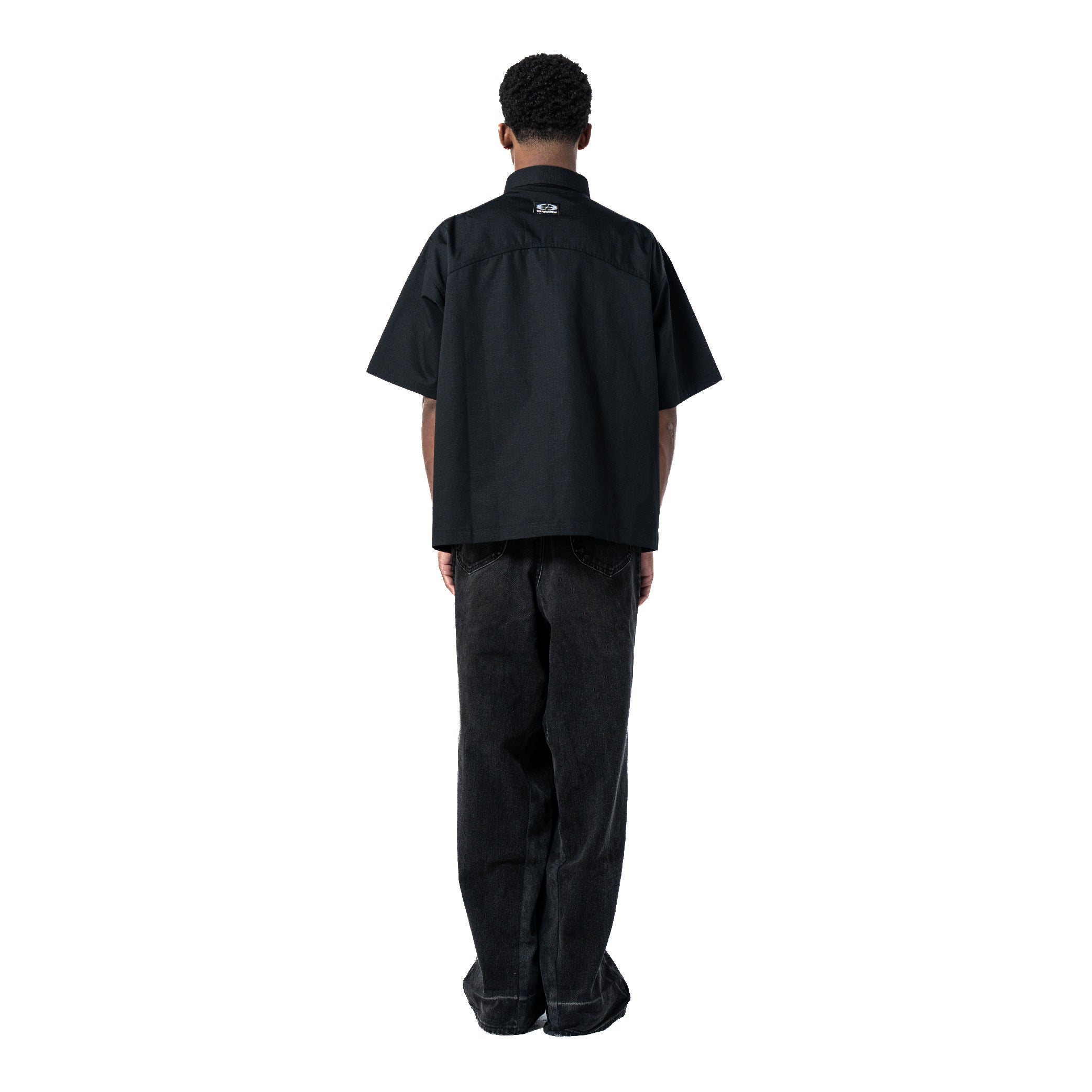 Classic Patch Work Tee Black