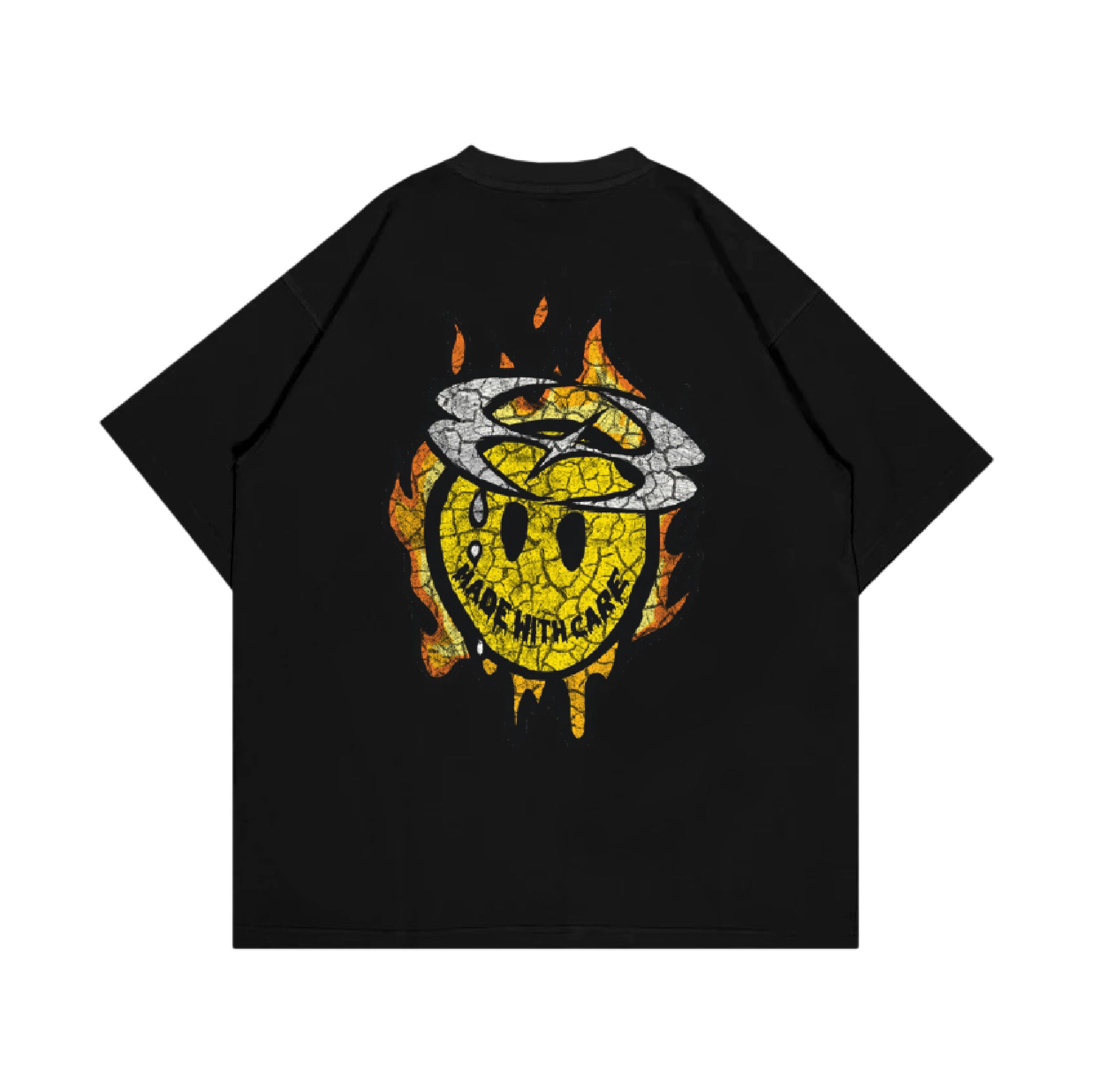 Distressed Smiley Tee