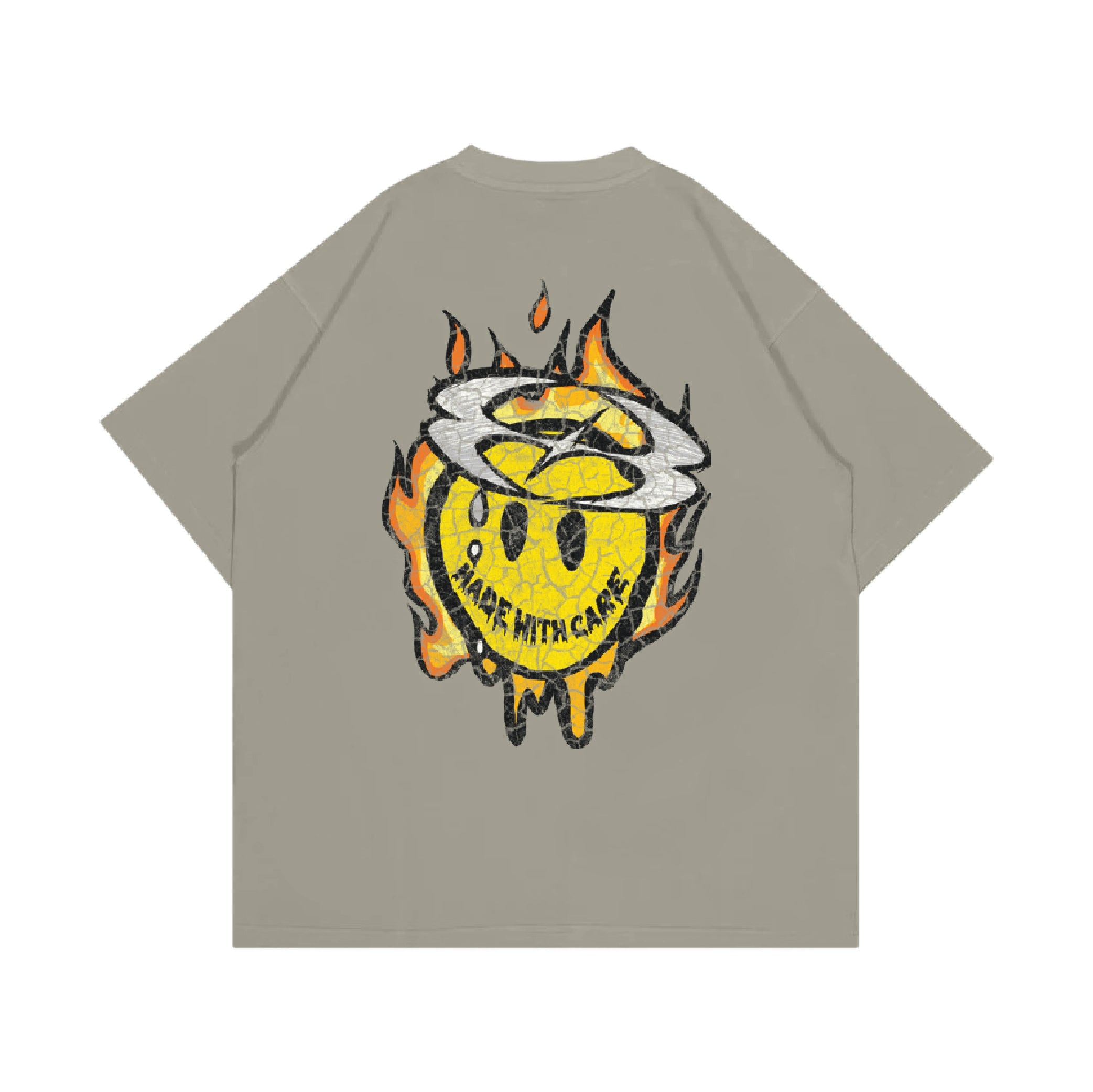 Distressed Smiley Tee