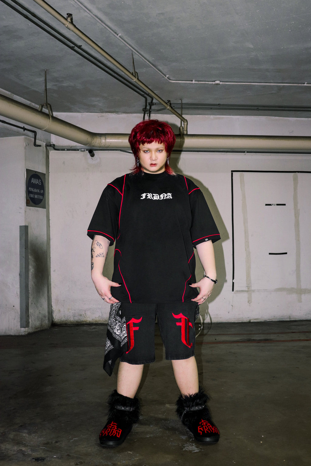 DNA Bloods CNS Tee Black