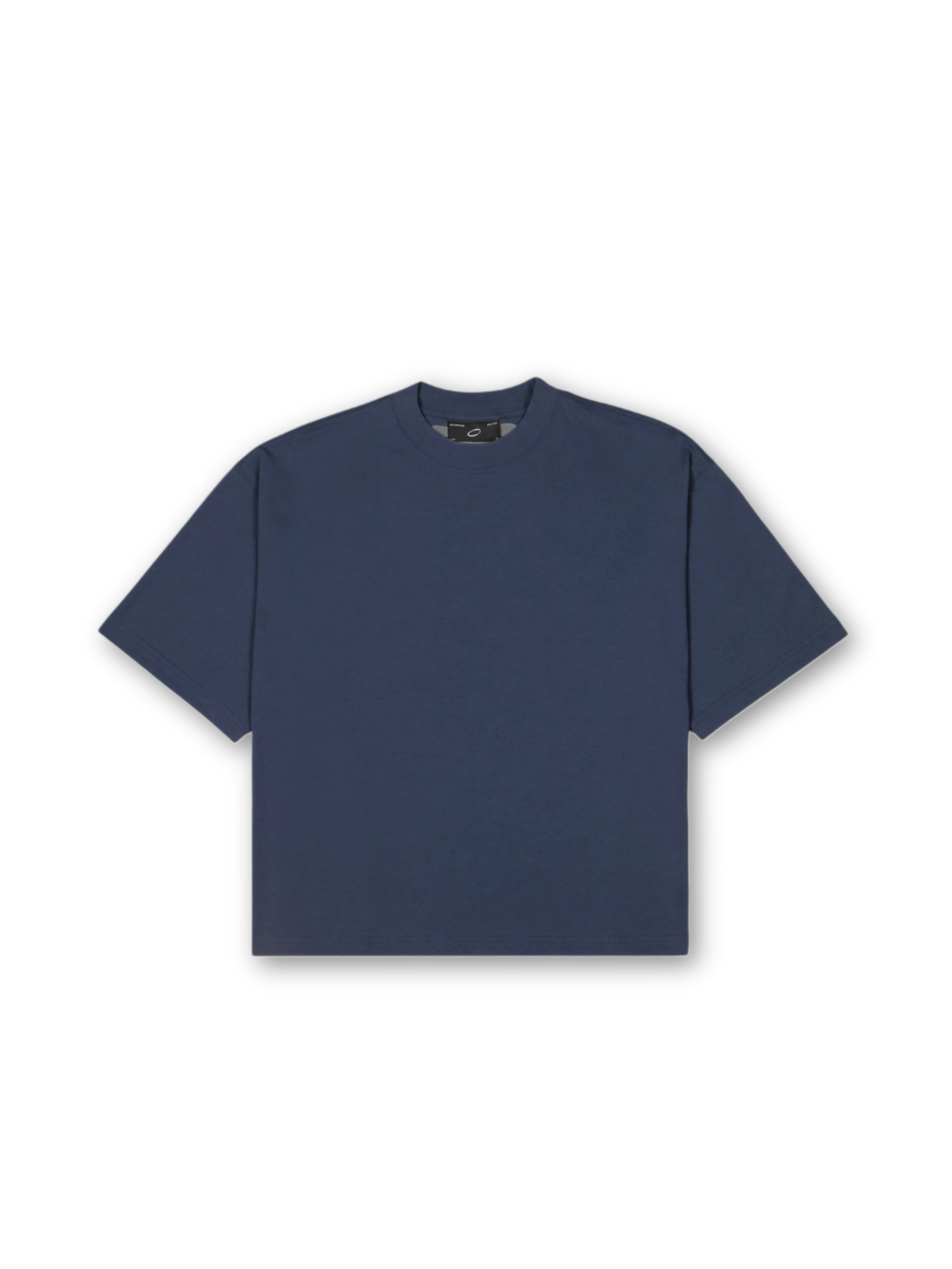 Essential Crop Tee - Midnight Blue