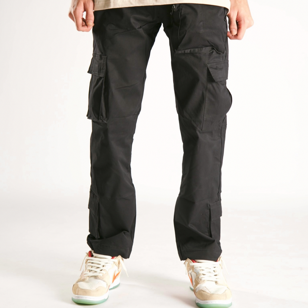 Cresent Cargo Pants (Black)