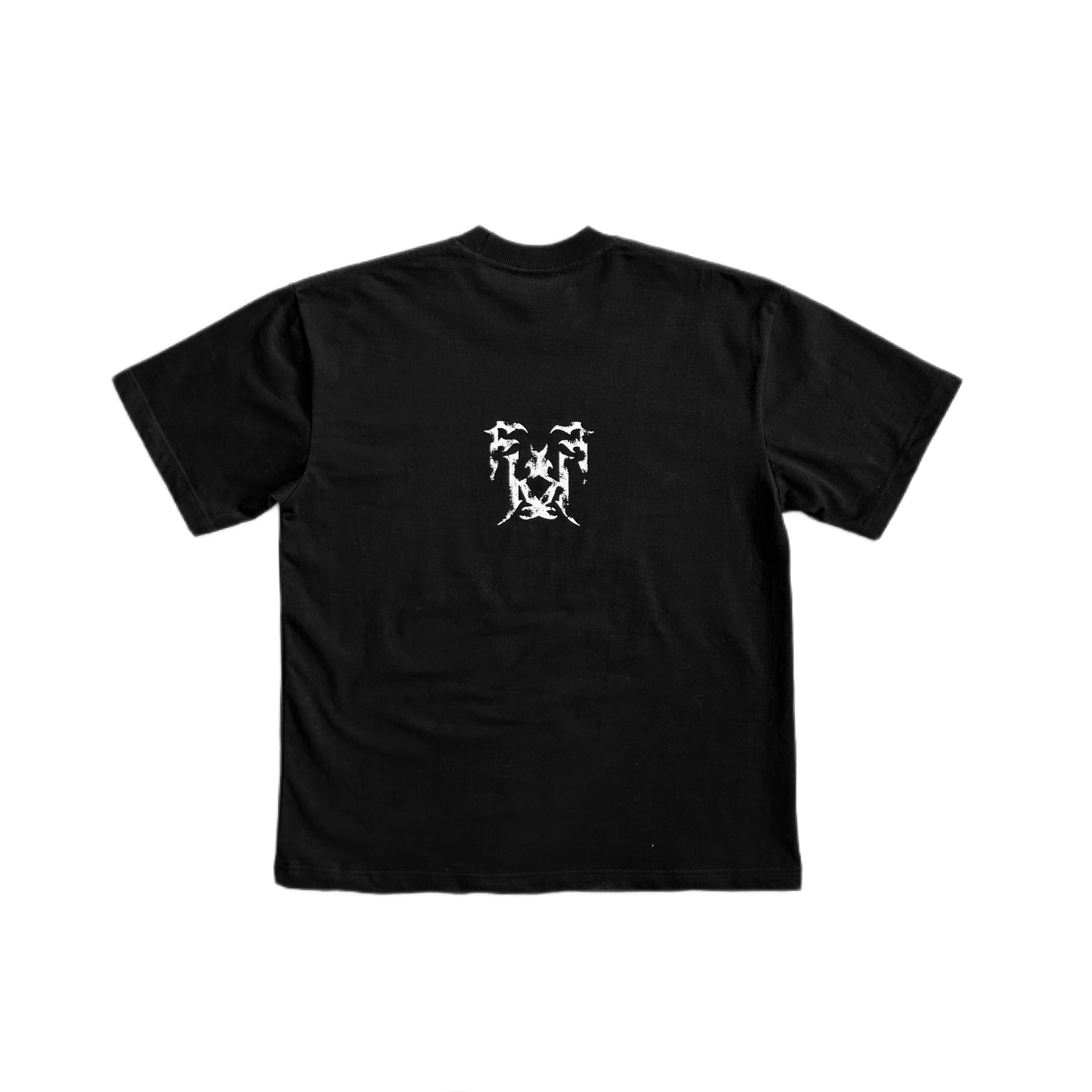 Tear Logo Tee Black