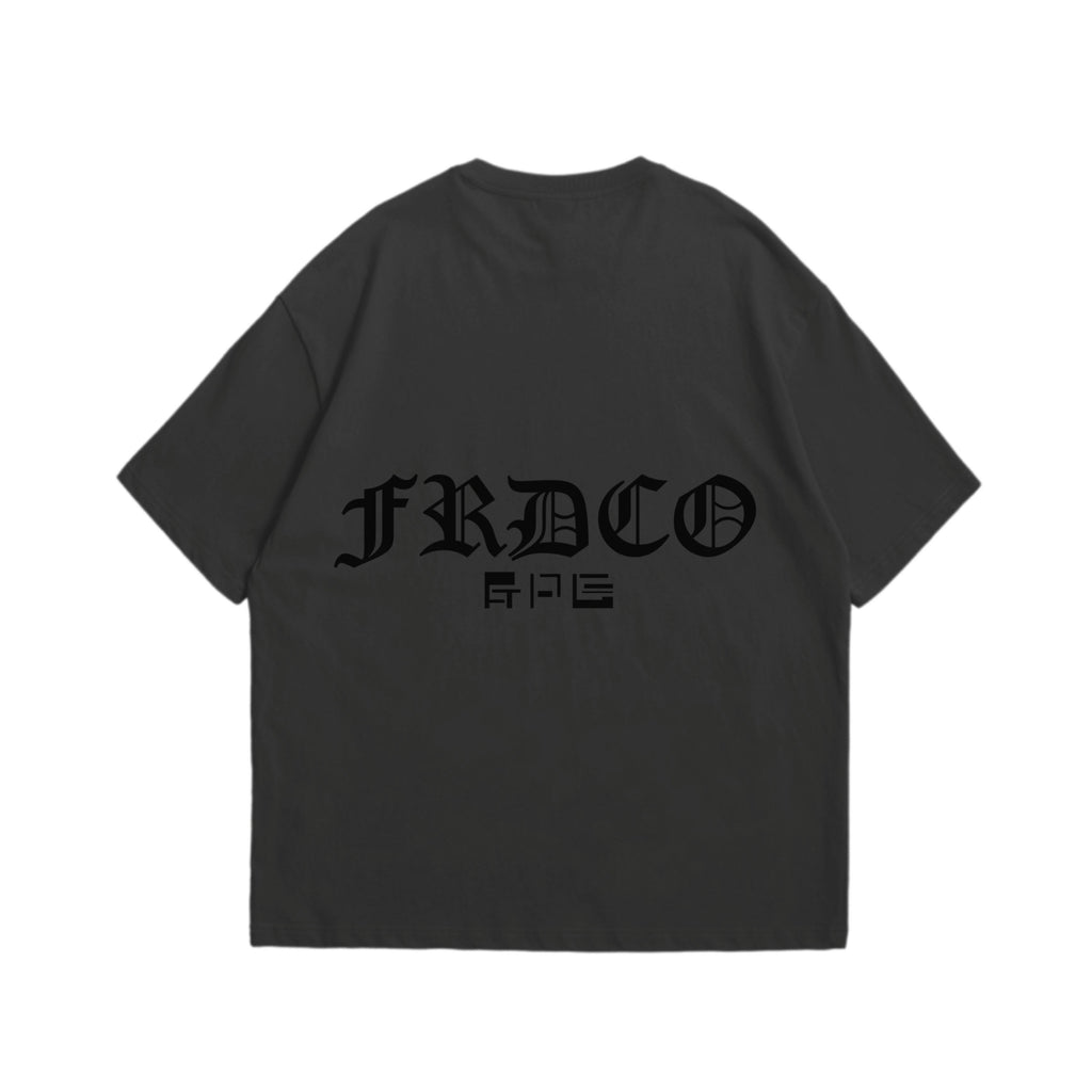 Dark God Logo Tee Grey