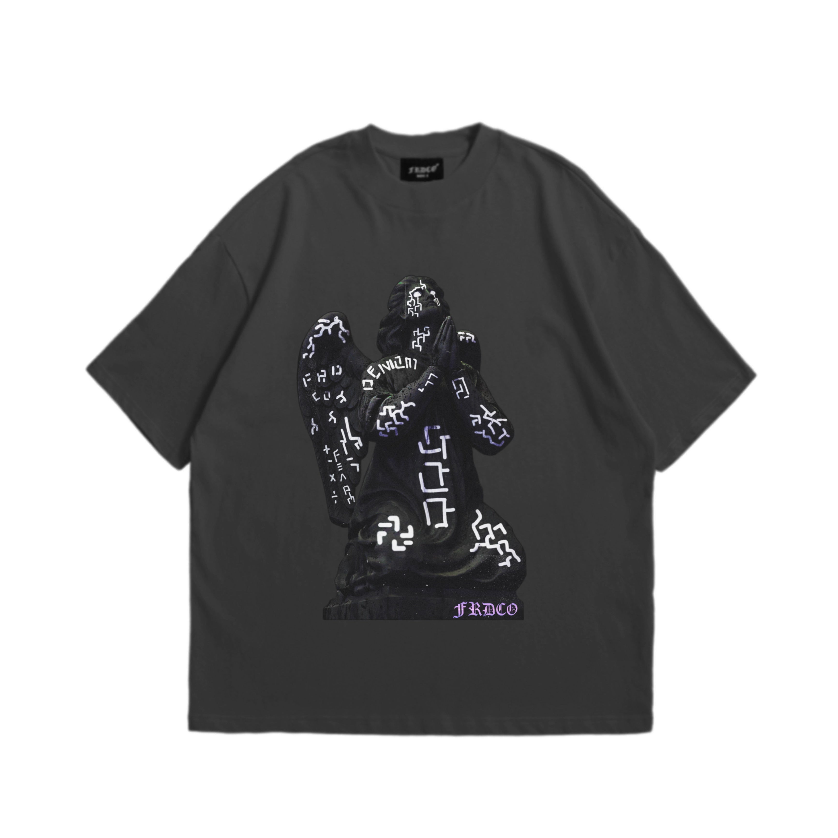 Dark God Logo Tee Grey