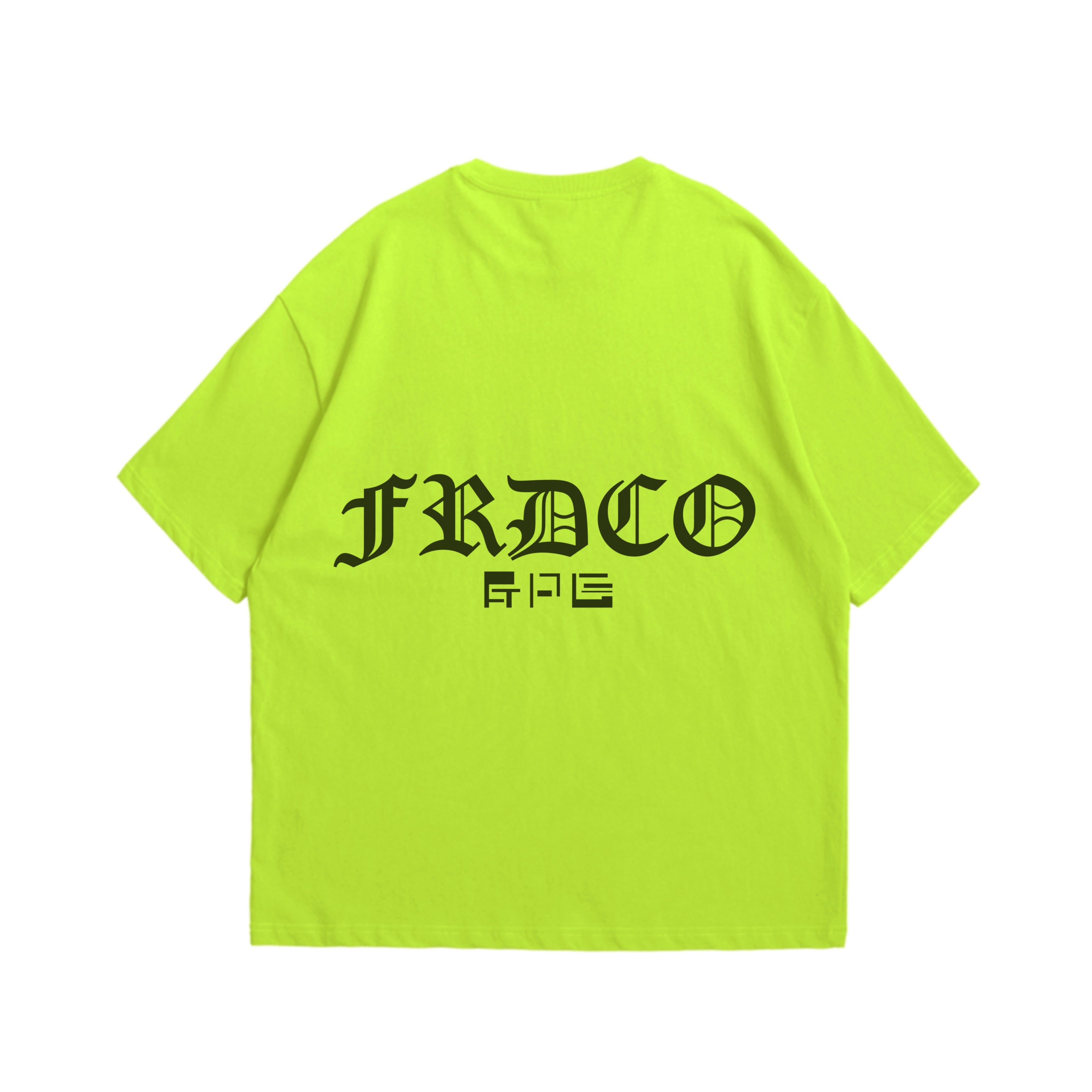 Dark God Logo Tee Neon