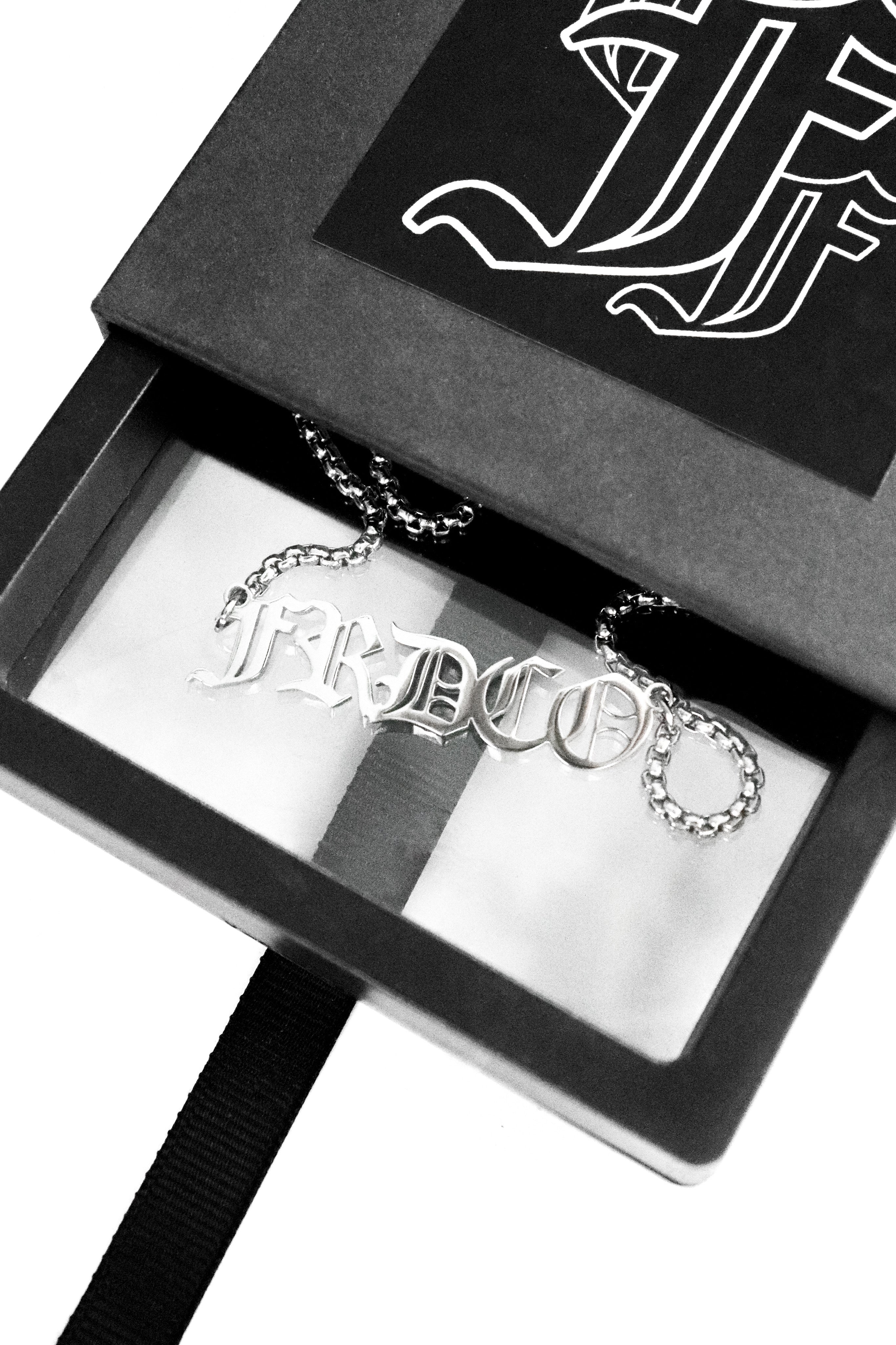 Essential Sliver Logo Necklaces