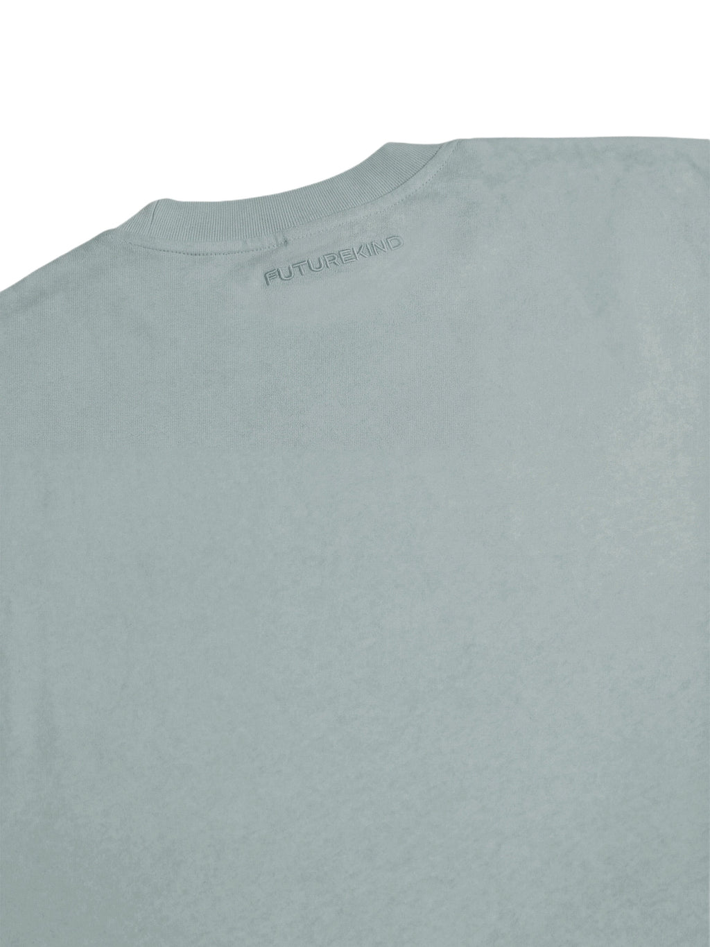 Essential Crop Tee - Haze Blue
