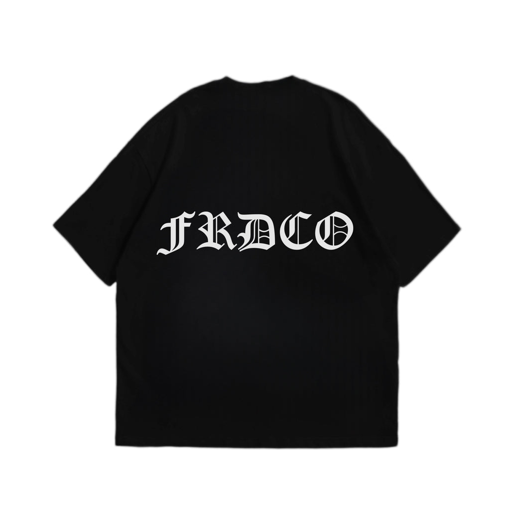 Dog Head Logo Tee Black