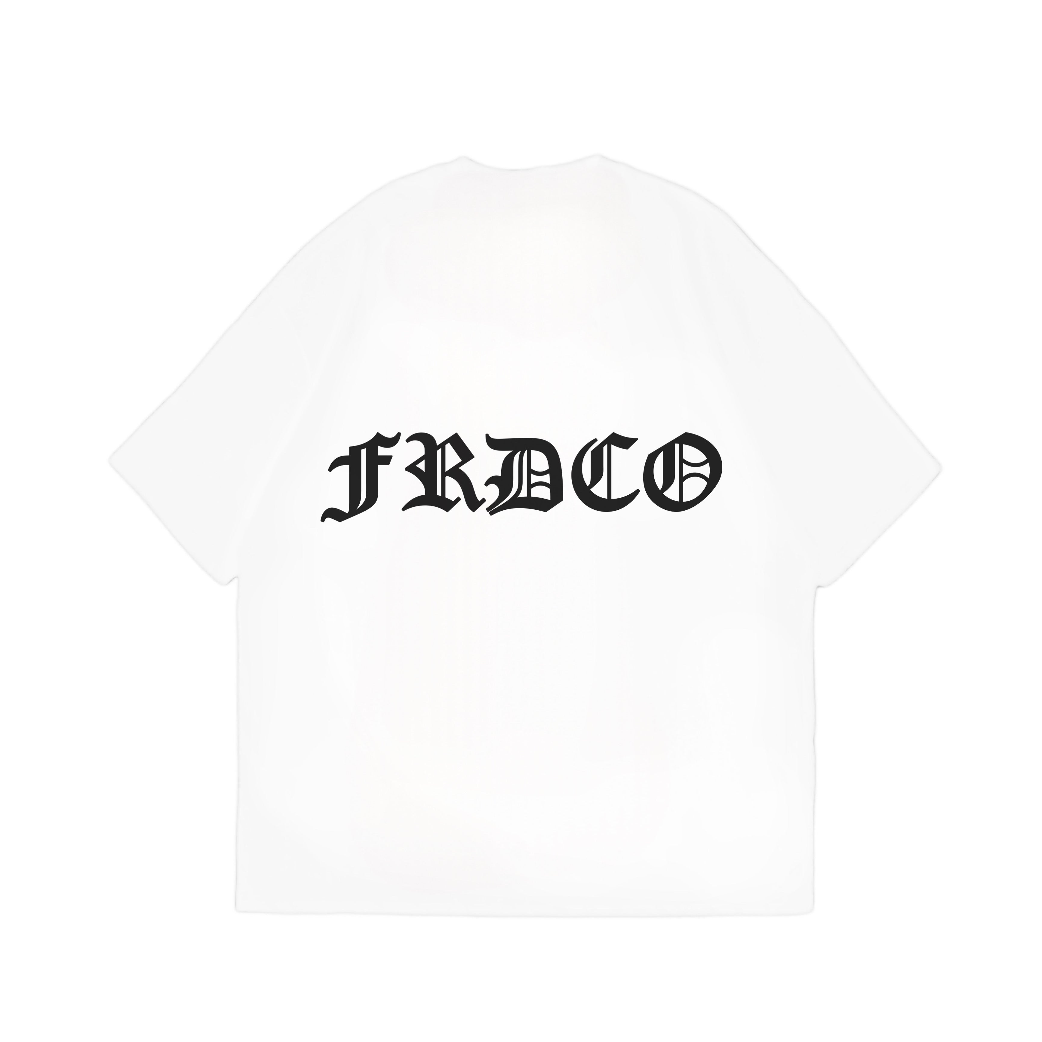 Dog Head Logo Tee White