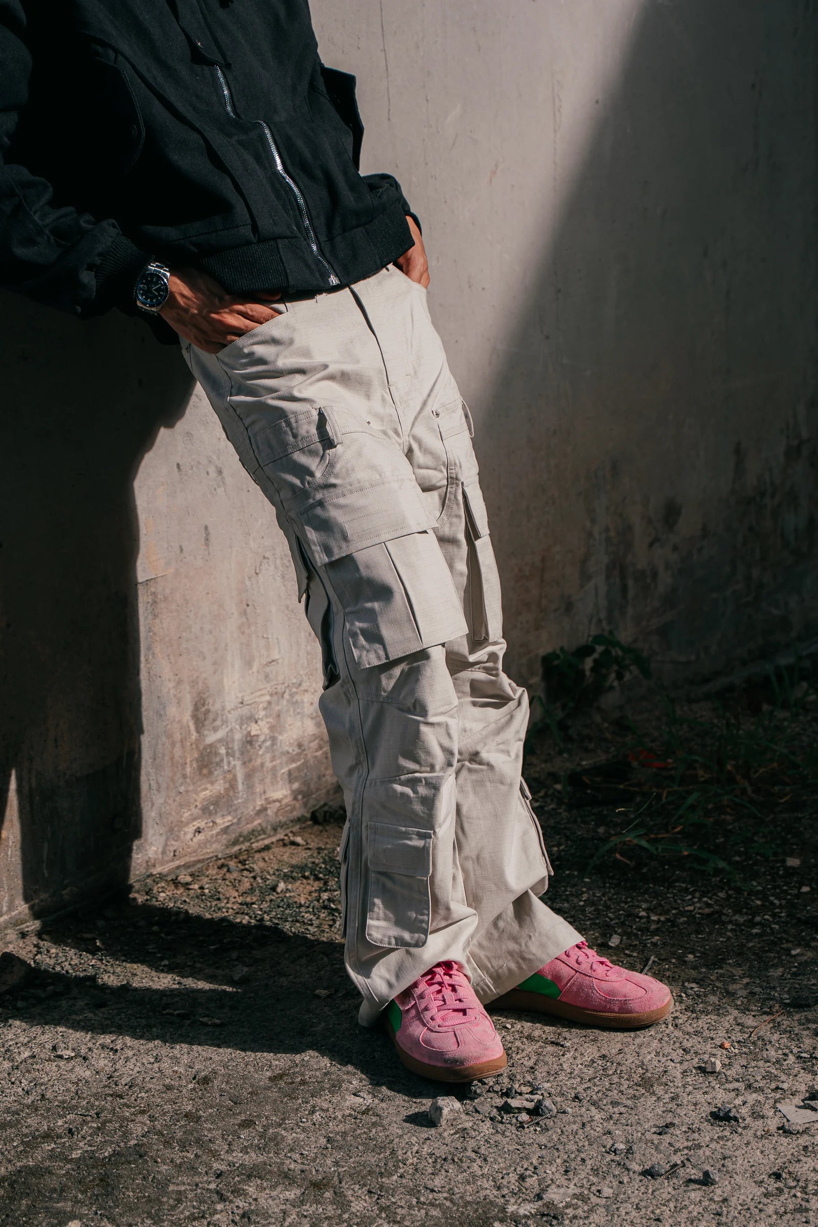 Mases Cargo Pants (Oak White)