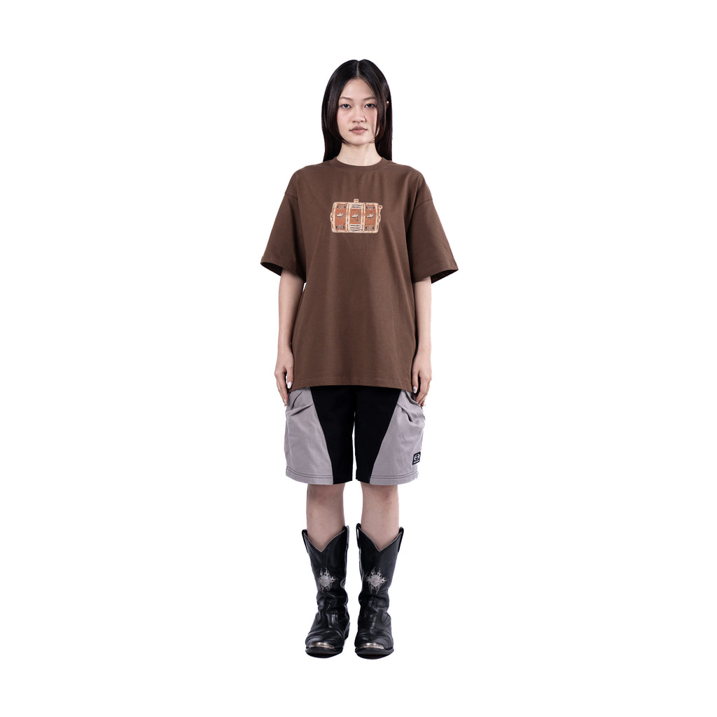 Jackpot Tee Brown