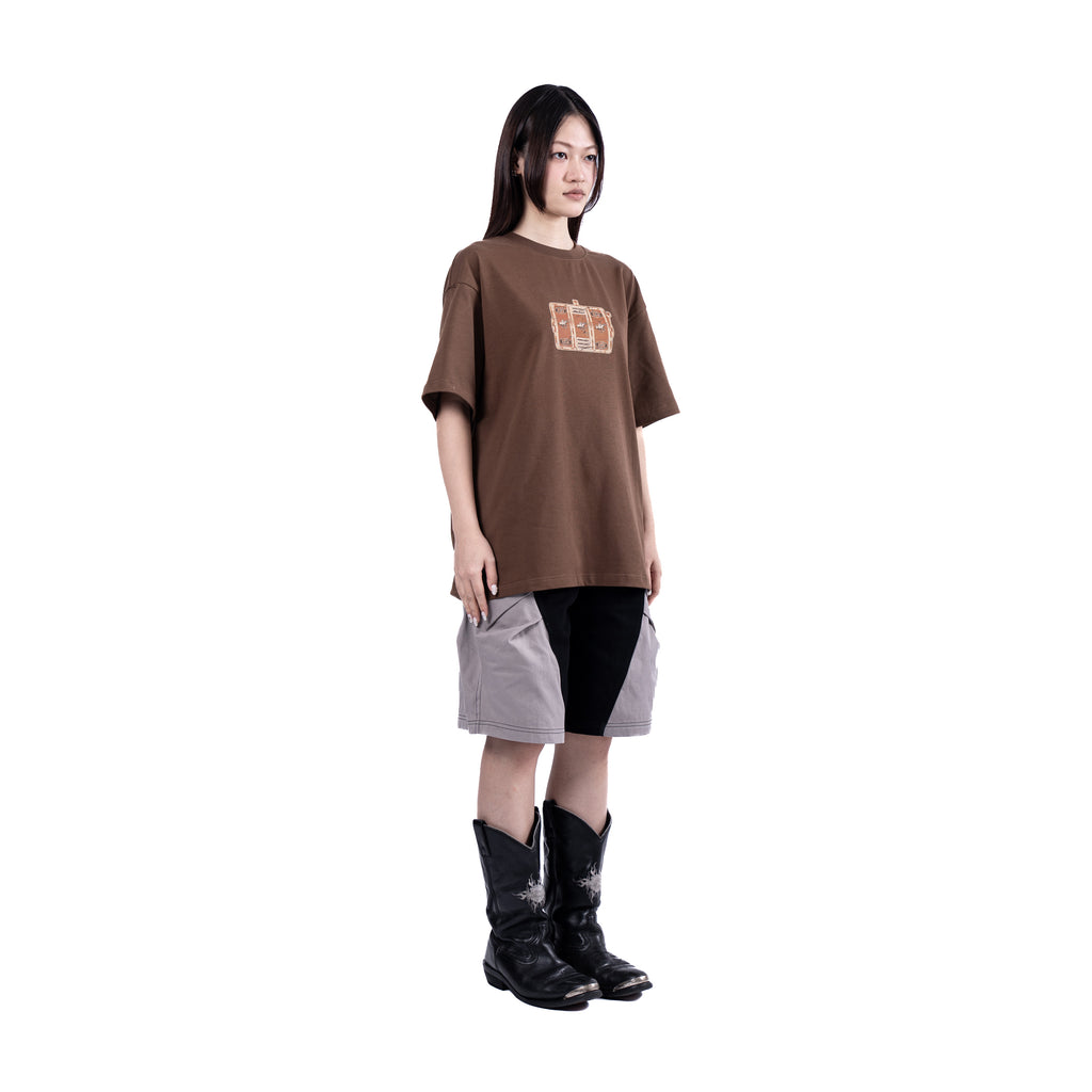Jackpot Tee Brown