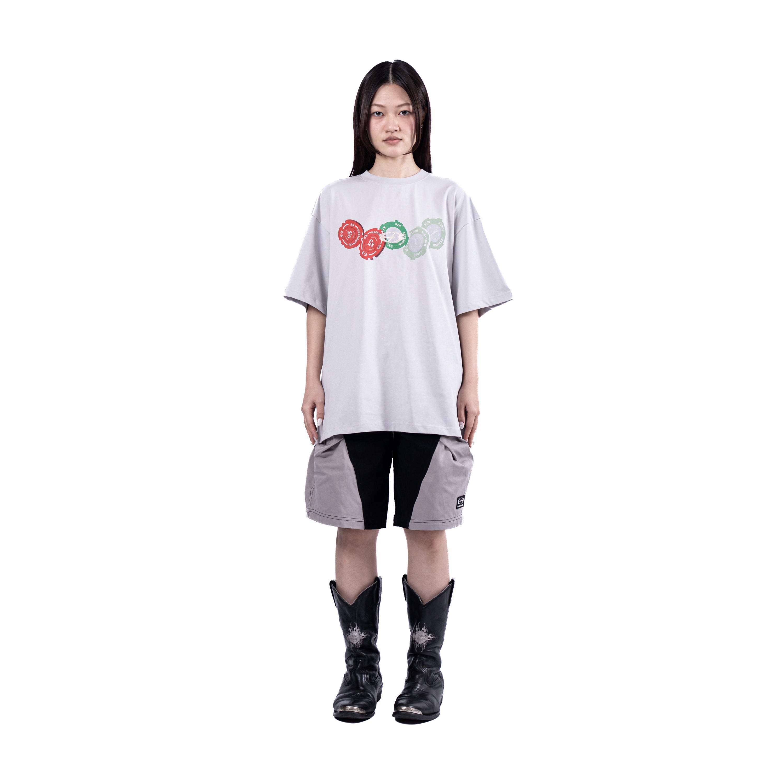 W.Chips Tee White