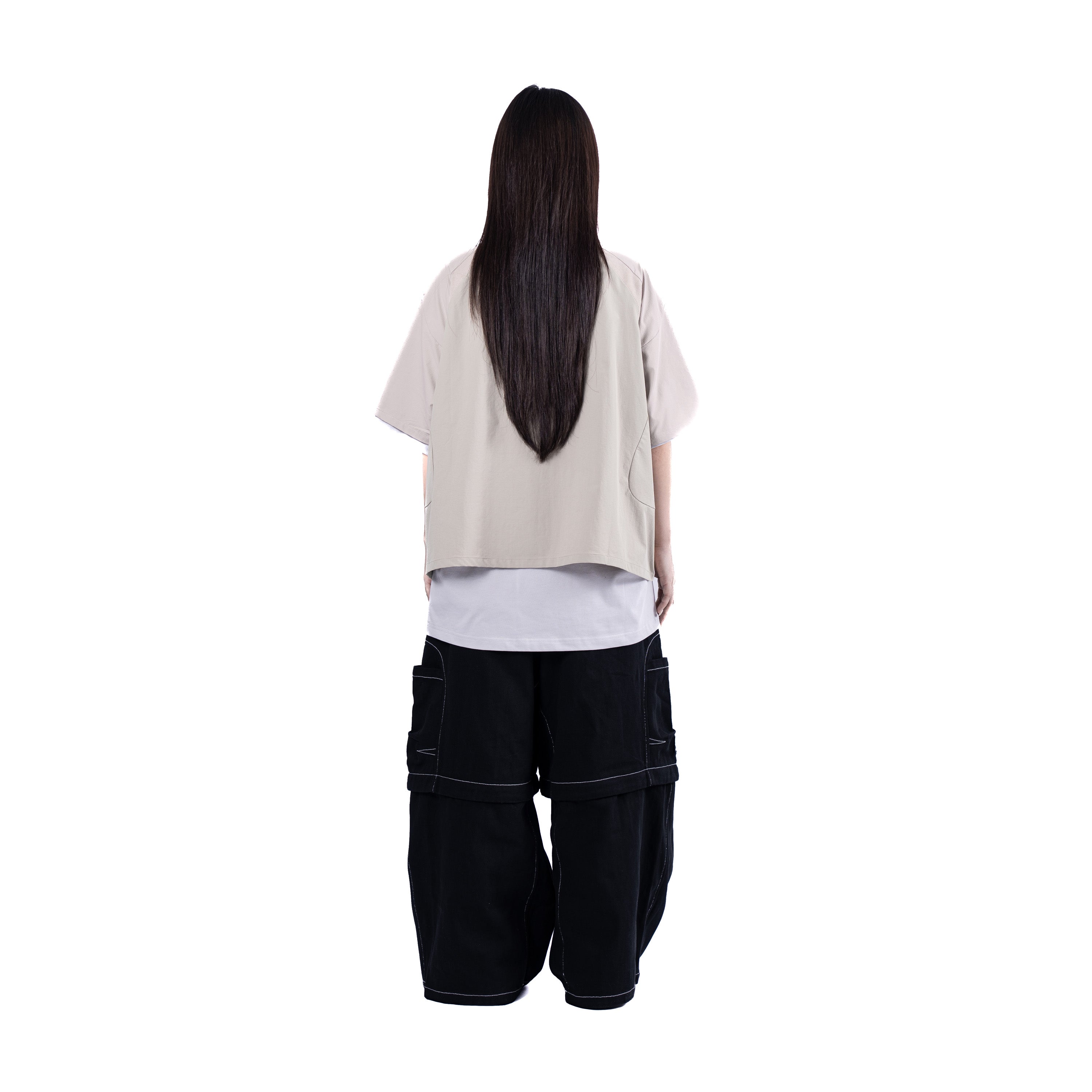 U8 Boxy Shirt Khaki