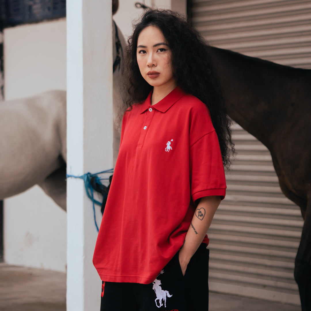 Dark Horse : Classic Polo Red