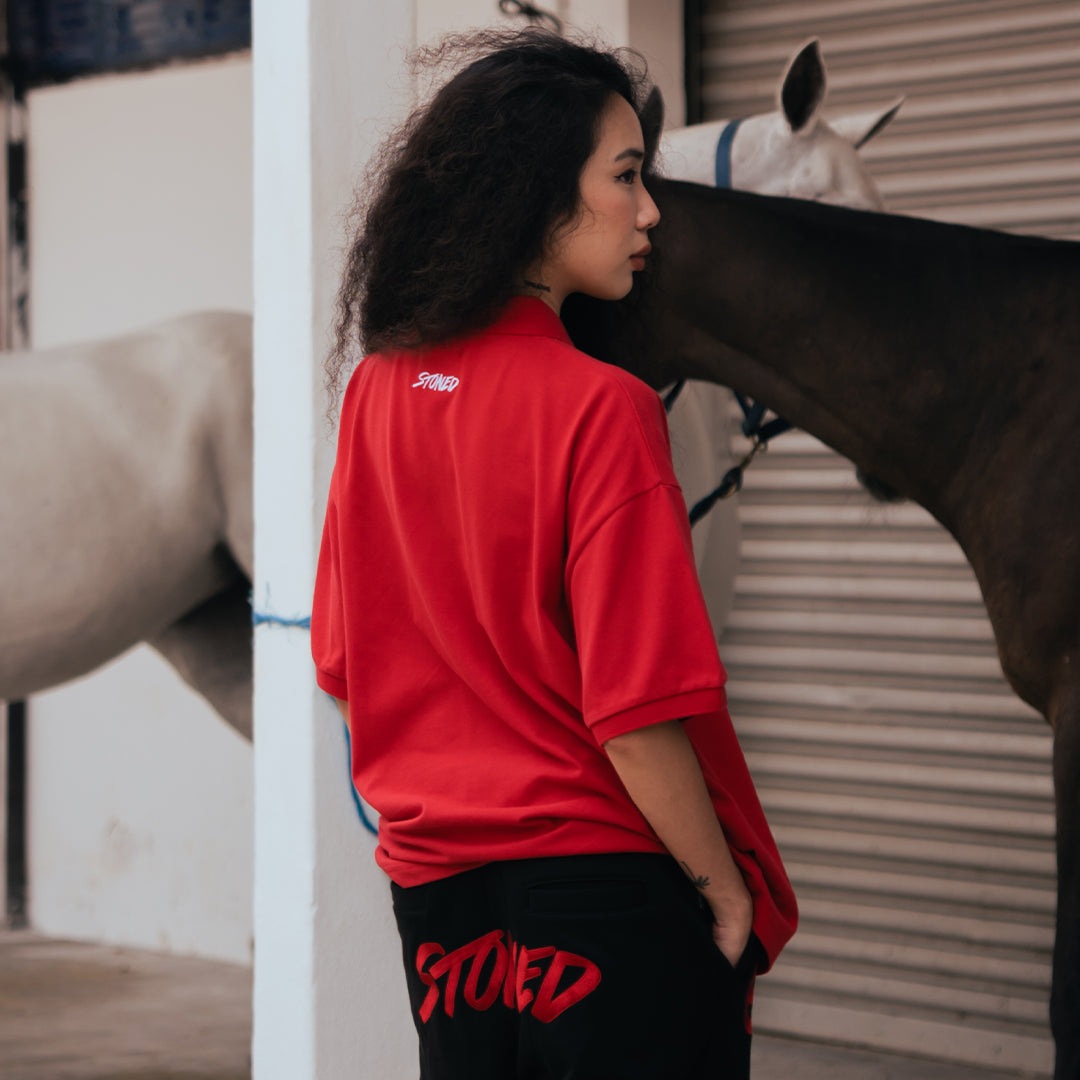 Dark Horse : Classic Polo Red