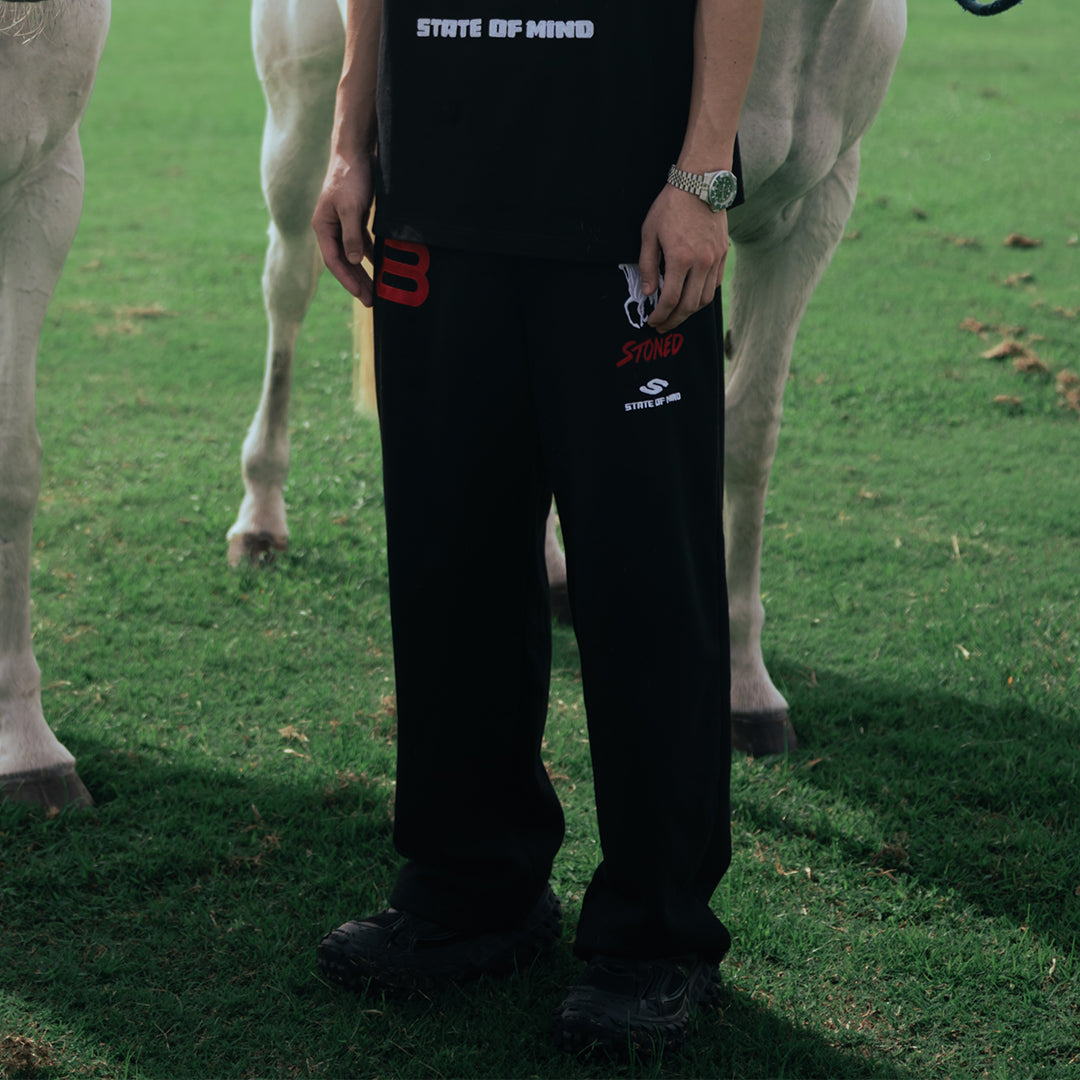 Dark Horse : Polo Sweatpants Black